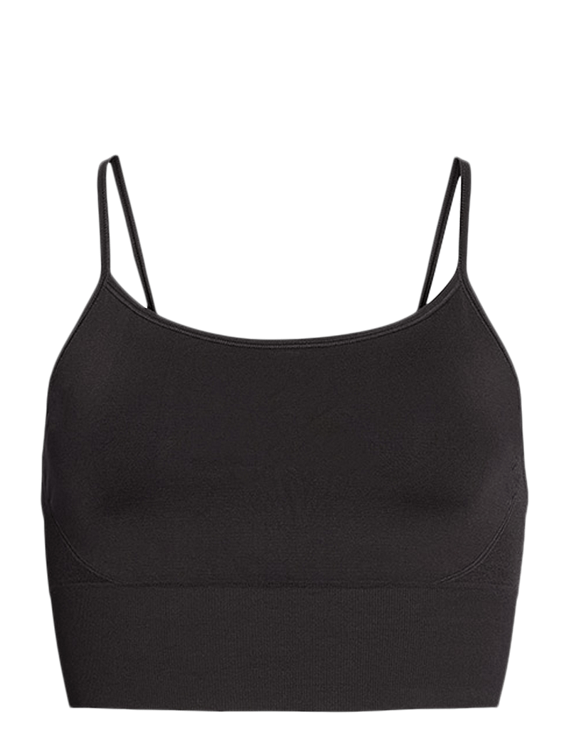 Rethinkit Studios - Hilde Seamless sports bra - medium - almost black - 1