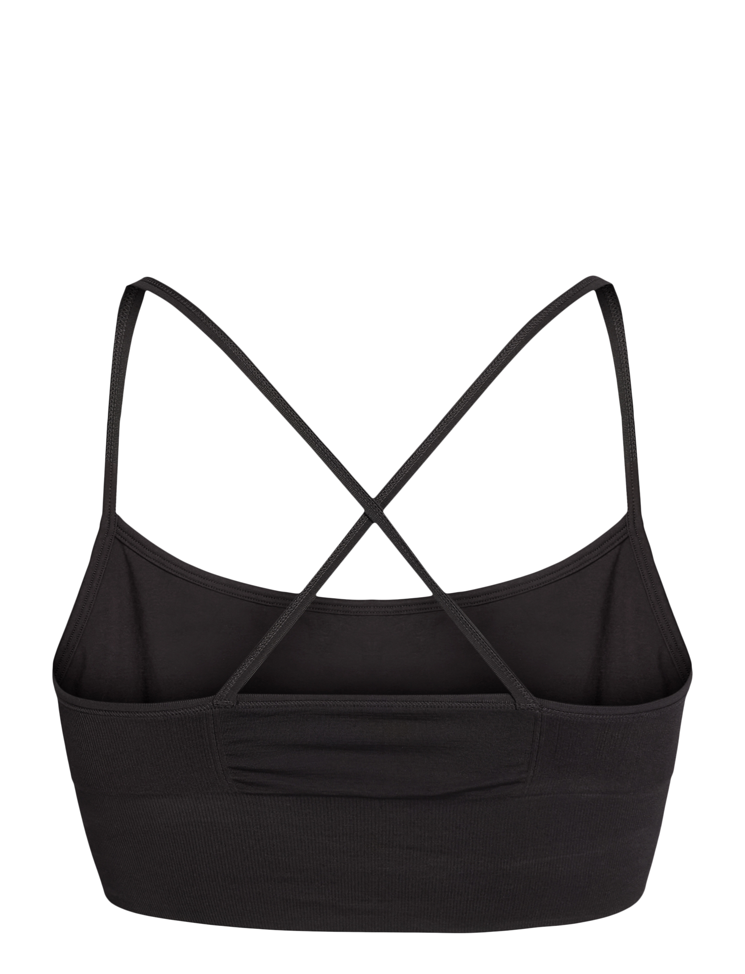 Rethinkit Studios - Hilde Seamless sports bra - mittlerer halt - almost black - 2
