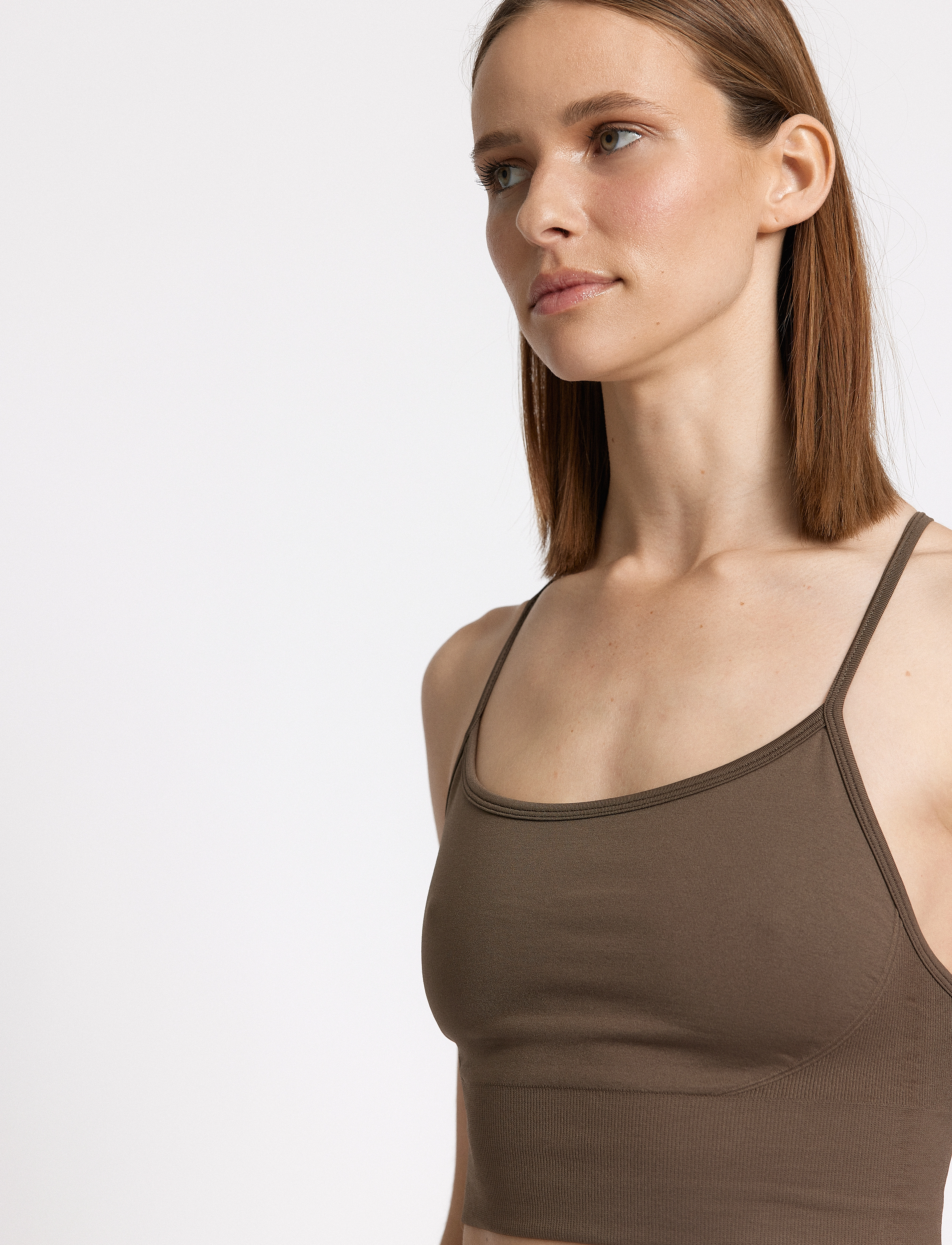 Rethinkit Studios - Hilde Seamless sports bra - mittlerer halt - falcon - 5