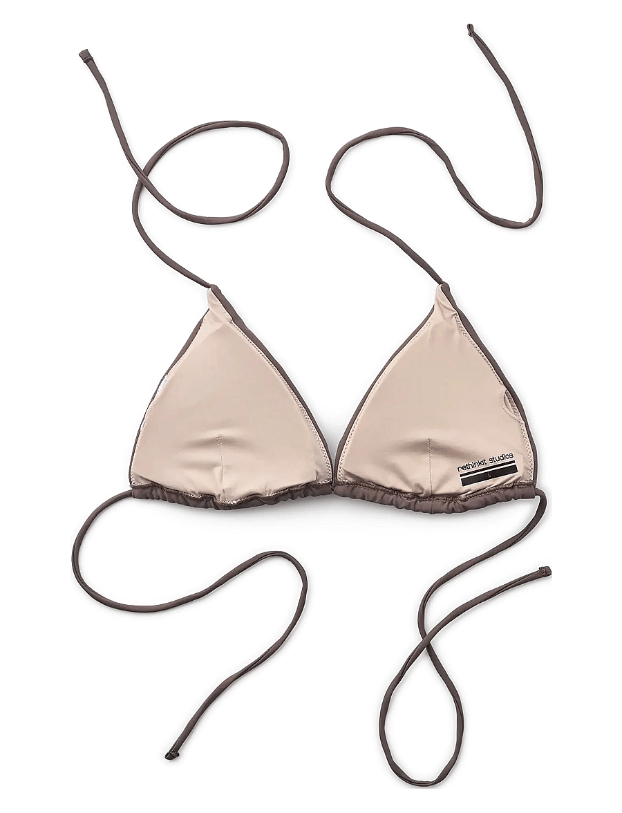 Rethinkit Studios - Bikini Top Triangle Bay - sport-bademode - walnut - 2