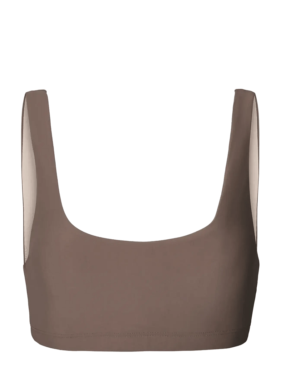 Rethinkit Studios - Bikini Top Bay - sporta bikini - walnut - 1
