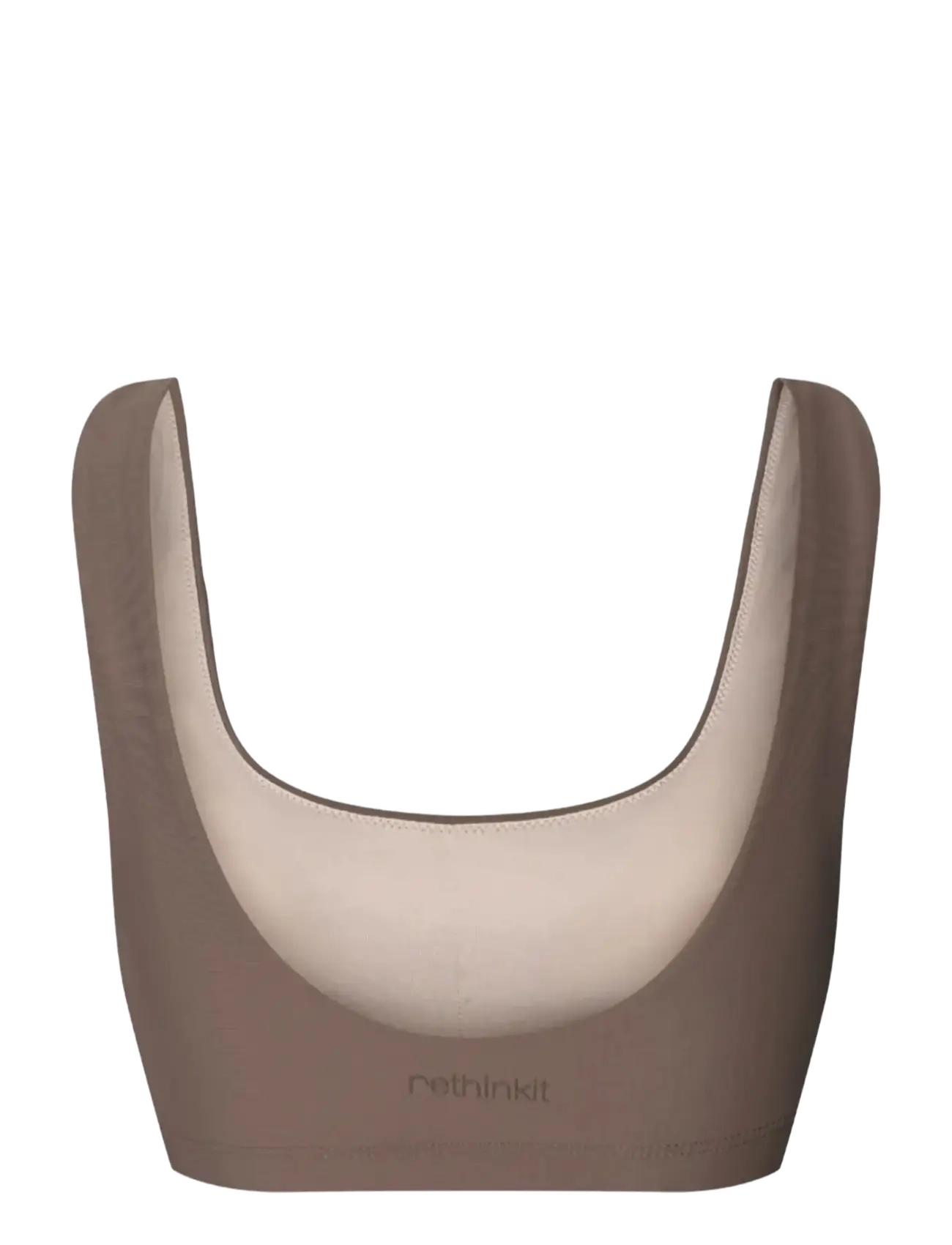 Rethinkit Studios - Bikini Top Bay - sports swimwear - walnut - 2
