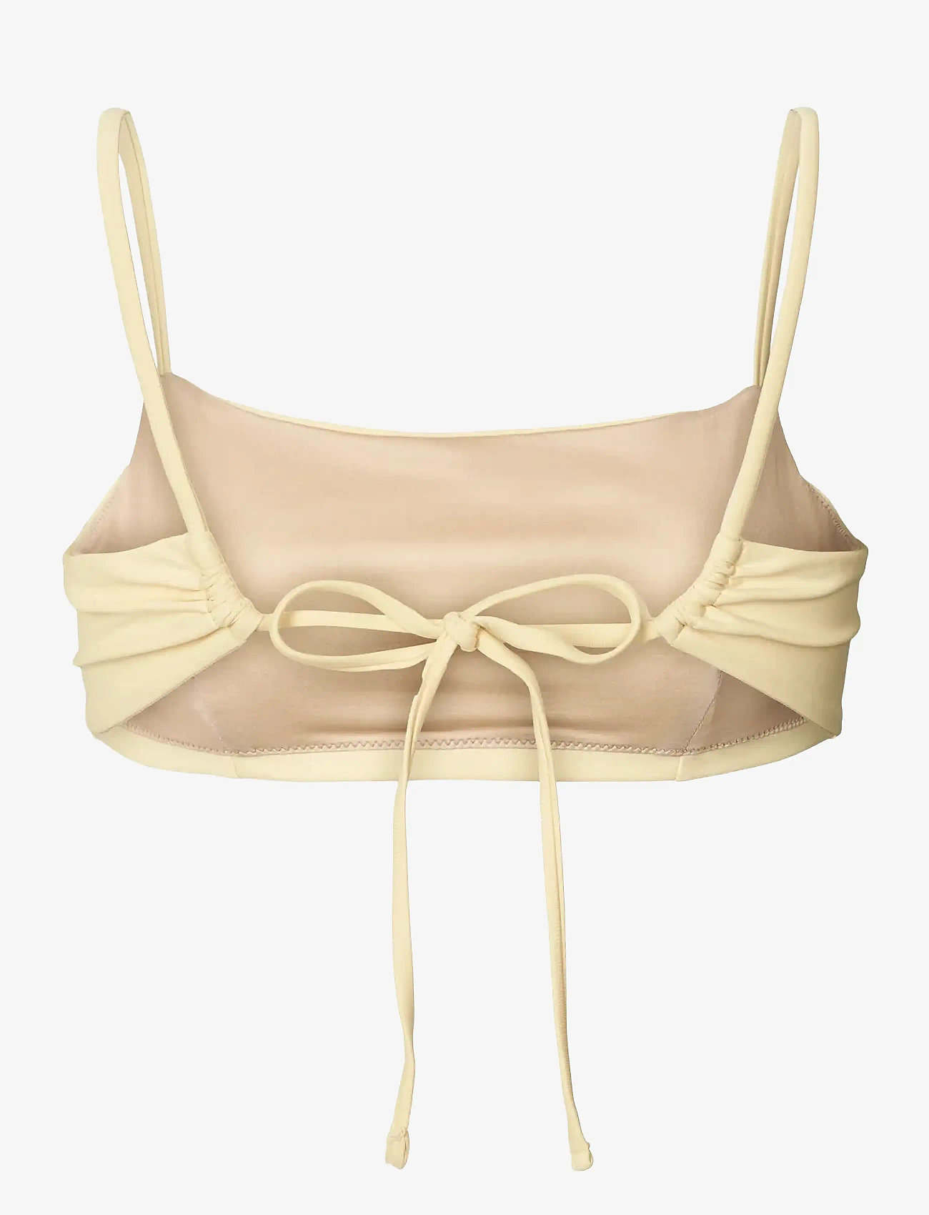Rethinkit Studios - Bikini Top Bandeau Bay - sportsbadetøj - 5300 lemon curd - 2