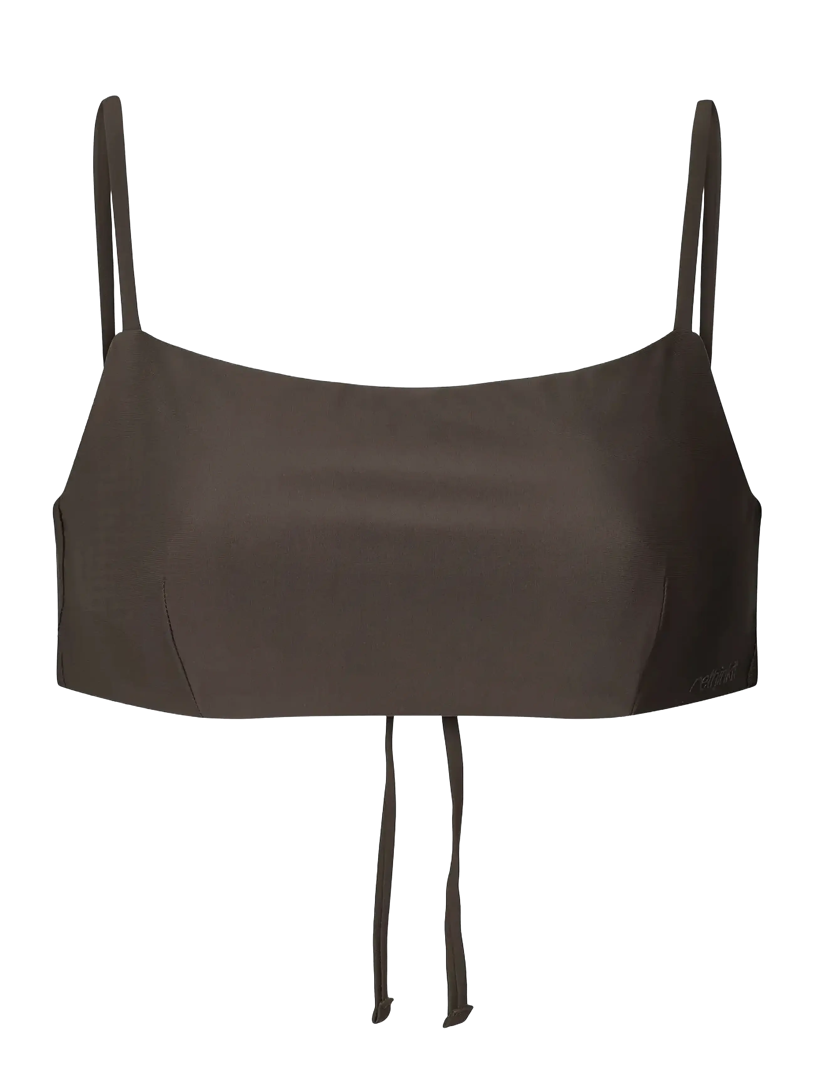 Rethinkit Studios Bikini Top Bandeau Bay, S, Sport Bademode, Schwarz - Bikinis, Frauen