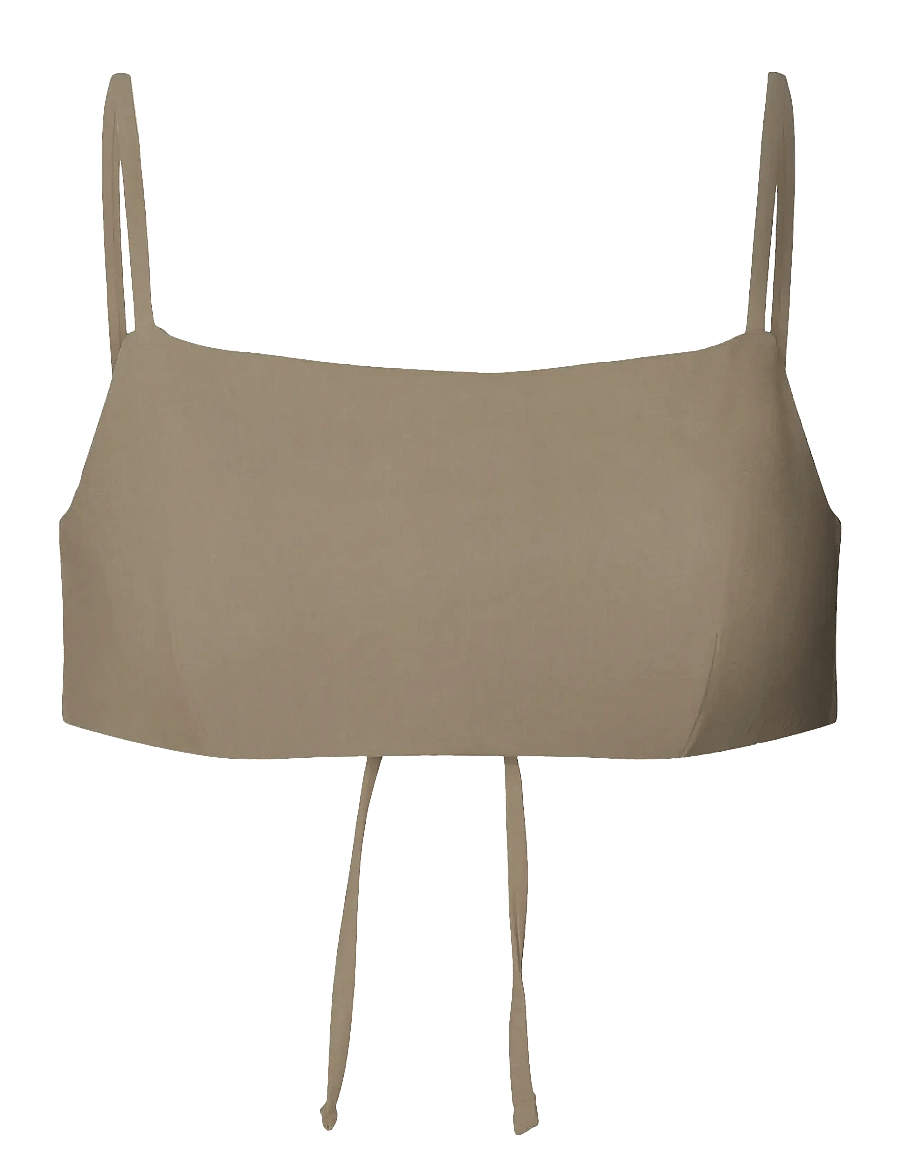 Rethinkit Studios - Bikini Top Bandeau Bay - sportiga badkläder - walnut - 1