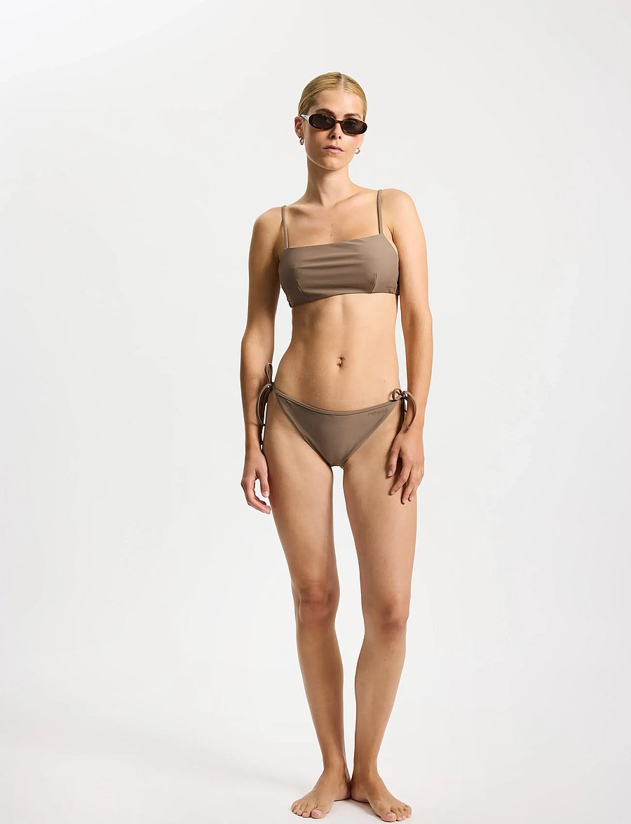 Rethinkit Studios - Bikini Bottom Tiestring Bay - spordi ujumisriided - walnut - 5