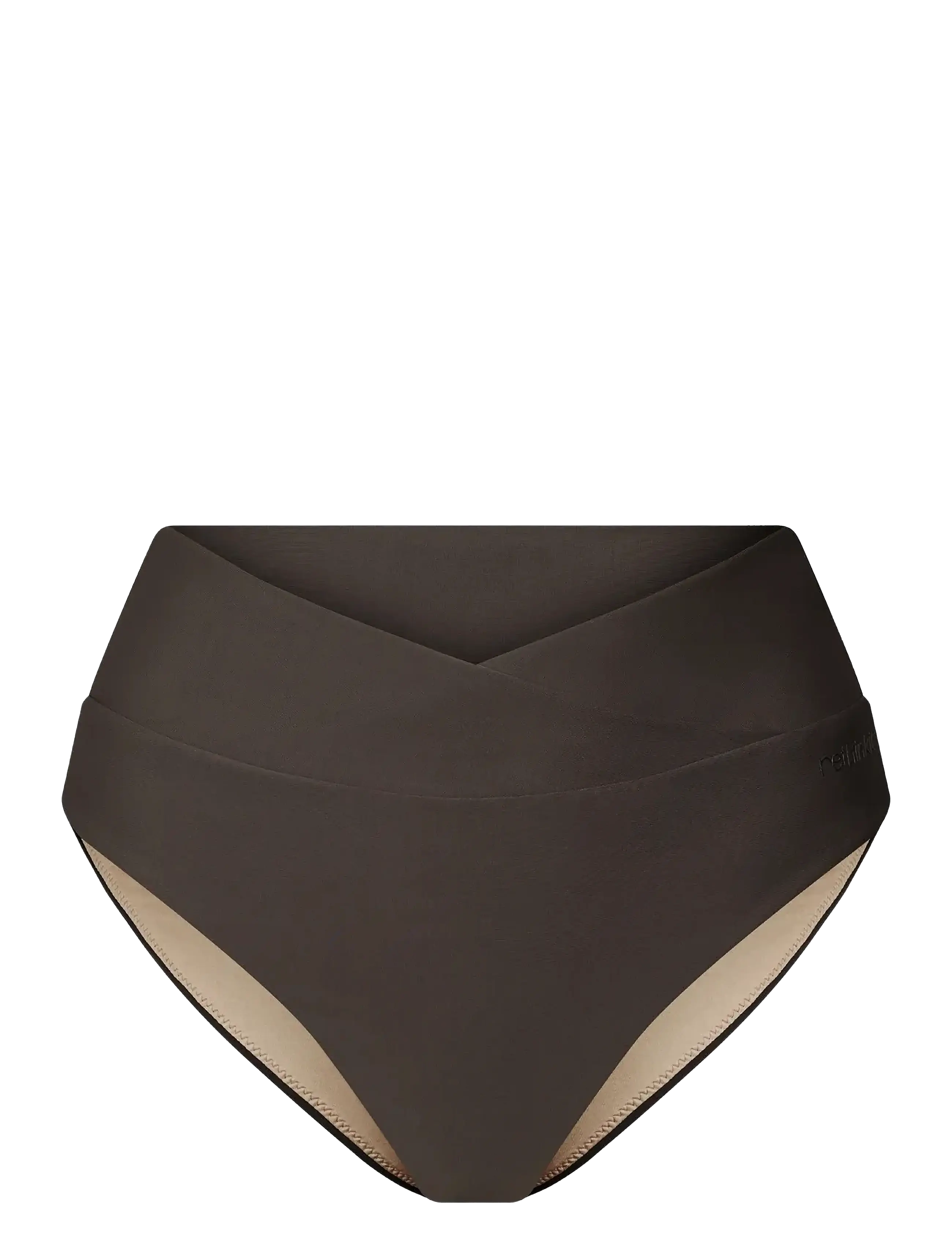 Rethinkit Studios Bikini Bottom Brief Bay - Bademode - ALMOST BLACK / black