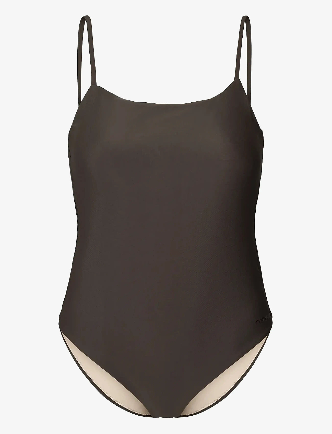 Rethinkit Studios - Swimsuit Bandeau Bay - sports swimwear - almost black - 1