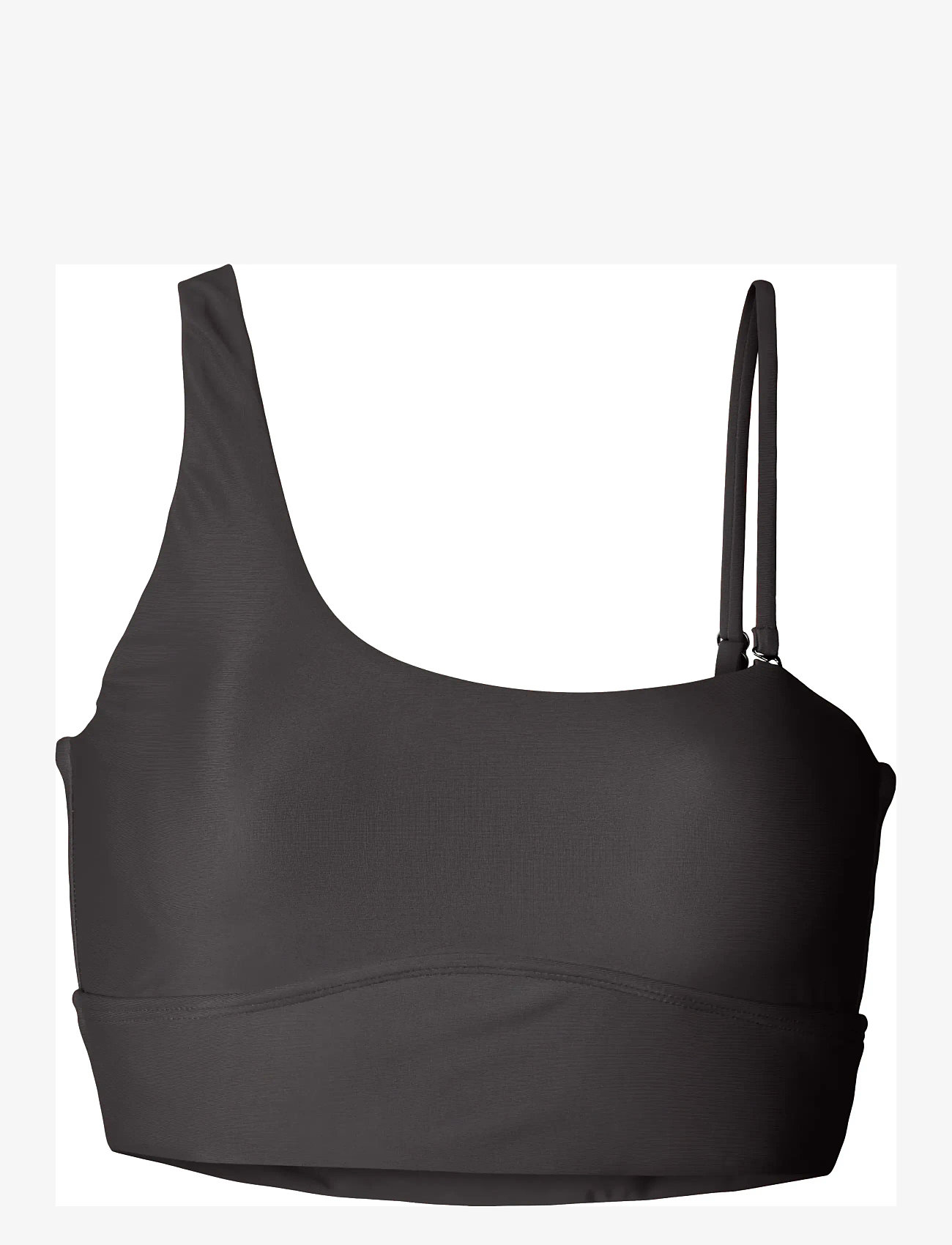 Rethinkit Studios - Bikini Top One Shoulder Bay - sportsbadetøj - almost black - 1