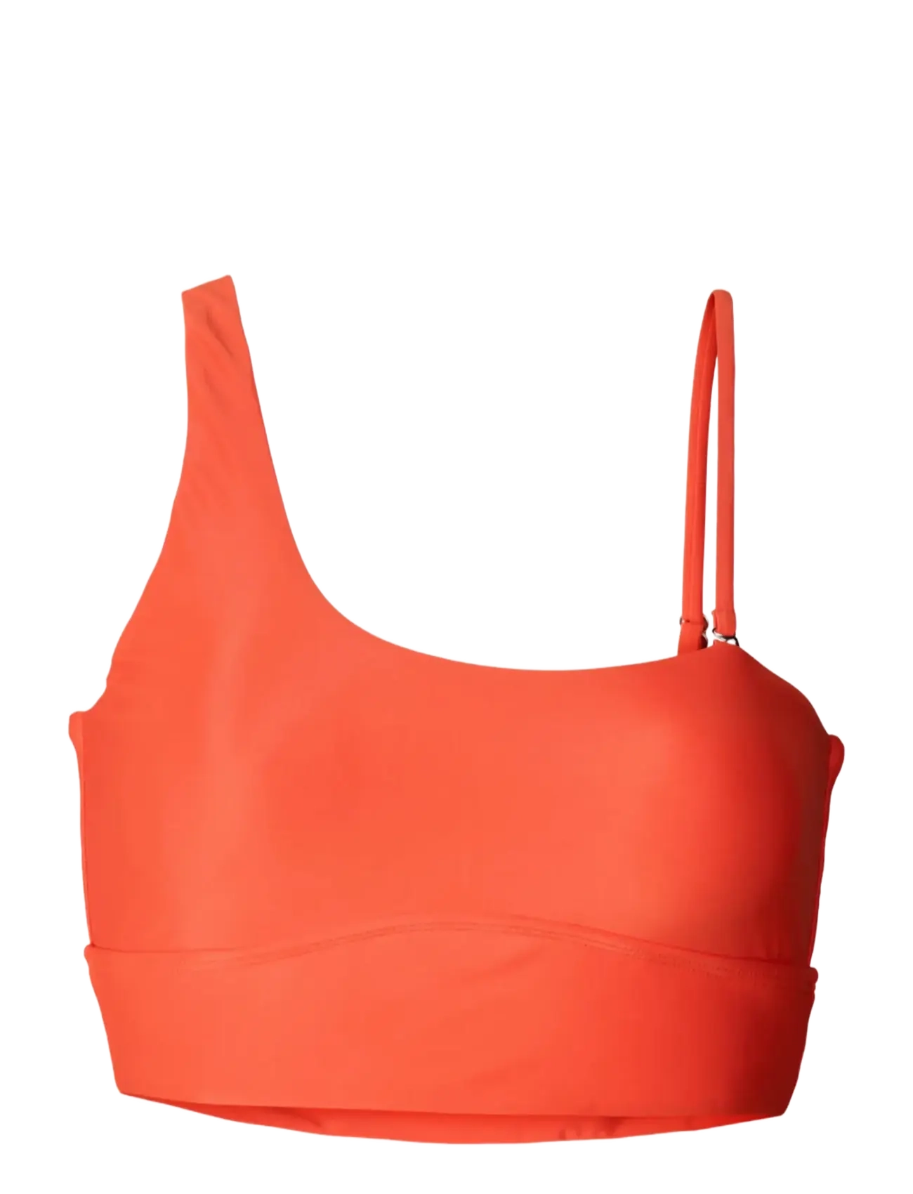 Rethinkit Studios Bikini Top One Shoulder Bay - Kleidung - MANDARIN RED / orange
