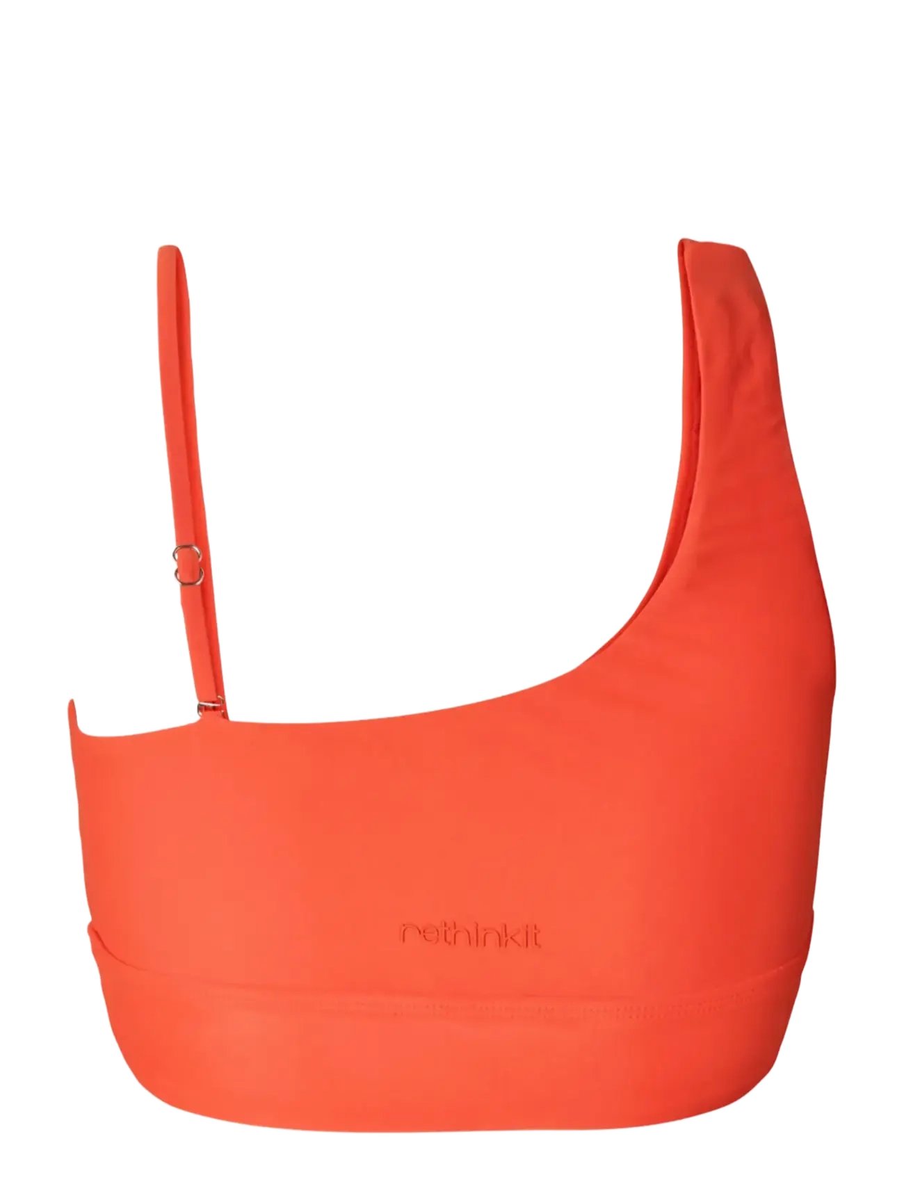 Rethinkit Studios - Bikini Top One Shoulder Bay - sport-bademode - mandarin red - 2