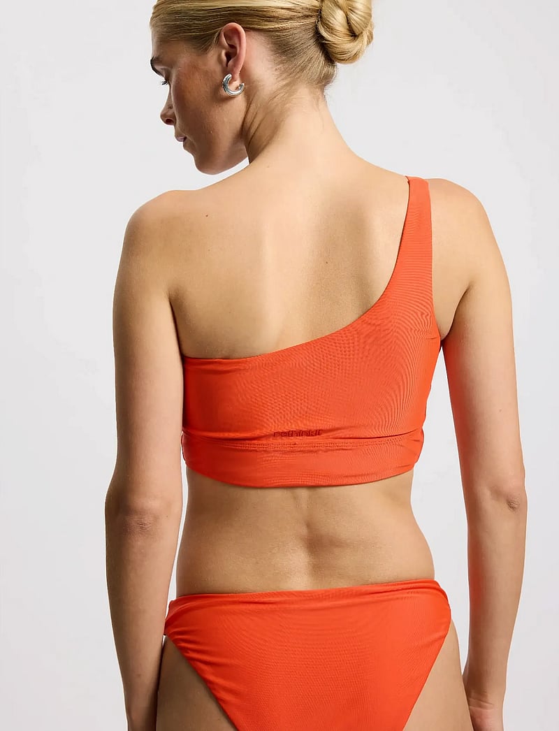 Rethinkit Studios - Bikini Top One Shoulder Bay - sportlikud ujumisriided - mandarin red - 3