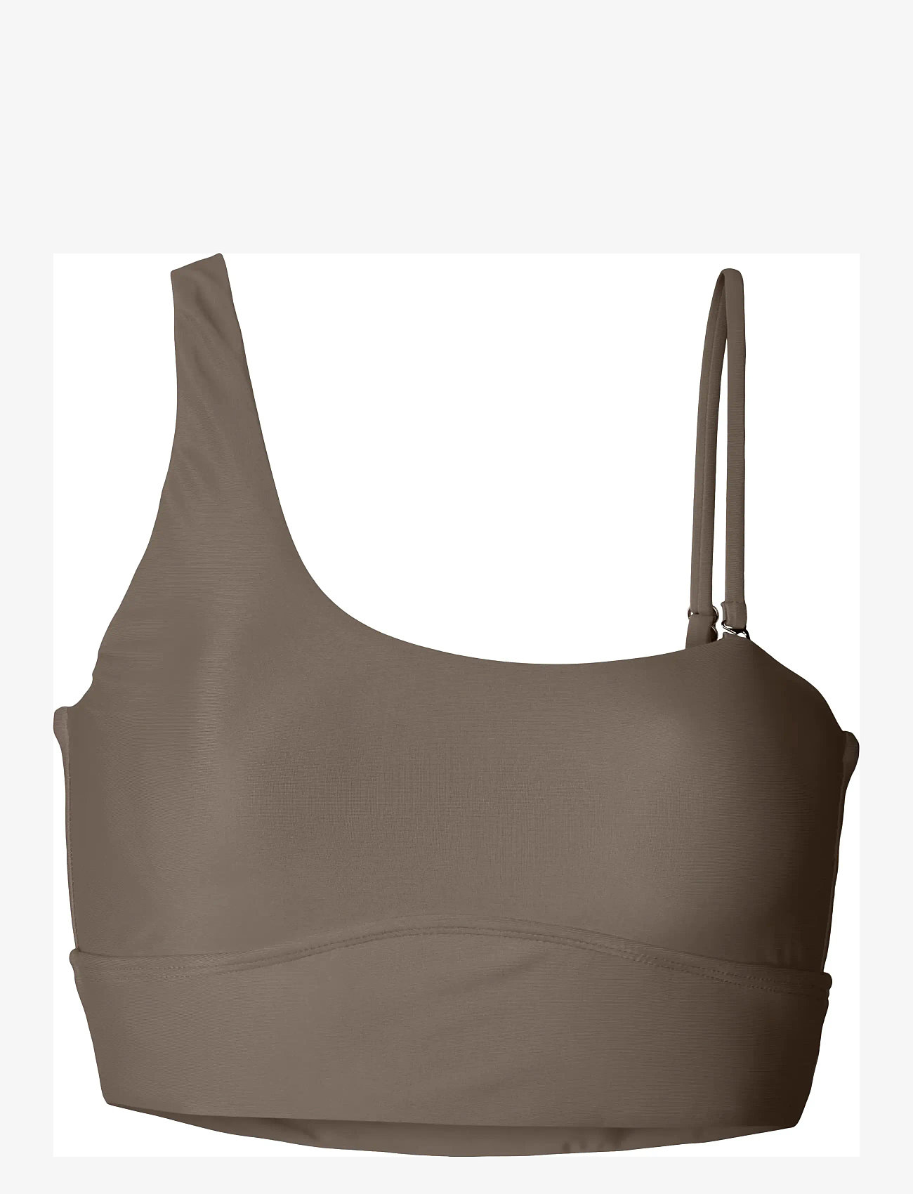 Rethinkit Studios - Bikini Top One Shoulder Bay - sportsbadetøj - walnut - 1
