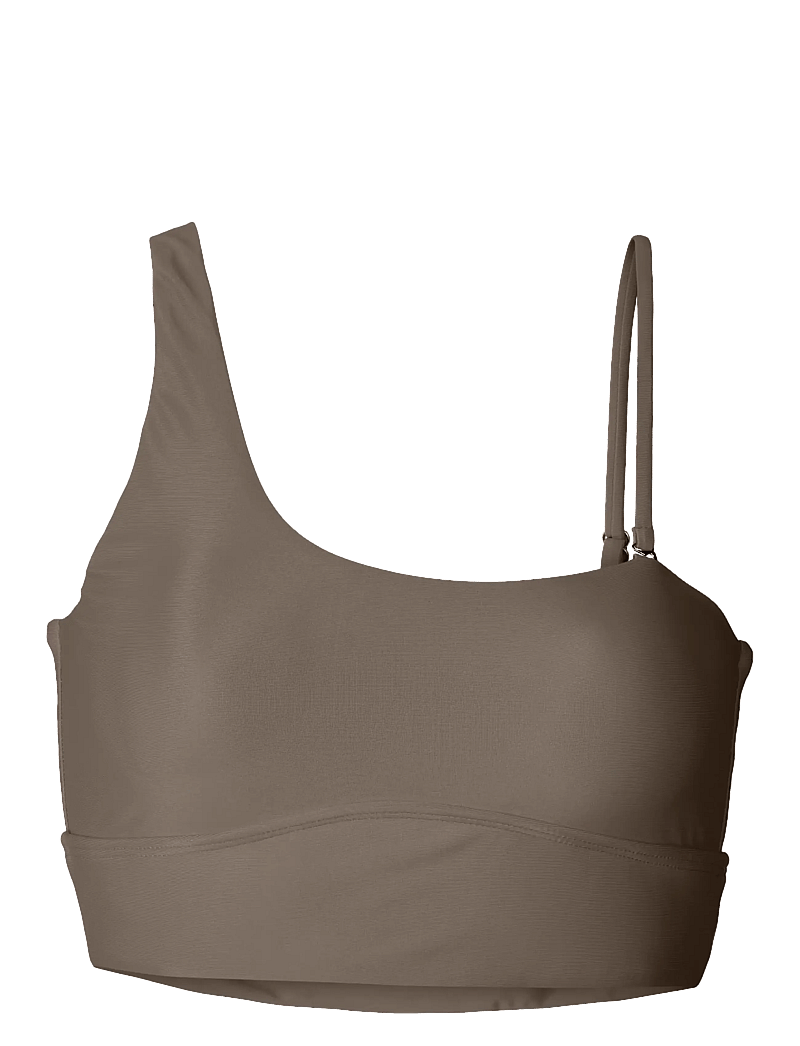 Rethinkit Studios - Bikini Top One Shoulder Bay - sportsbadetøj - walnut - 1