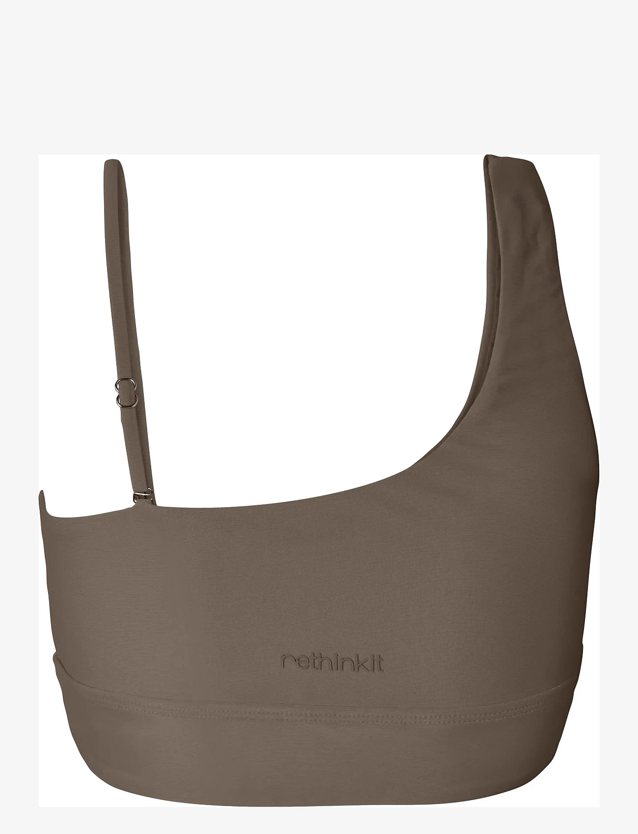 Rethinkit Studios - Bikini Top One Shoulder Bay - sportsbadetøj - walnut - 2