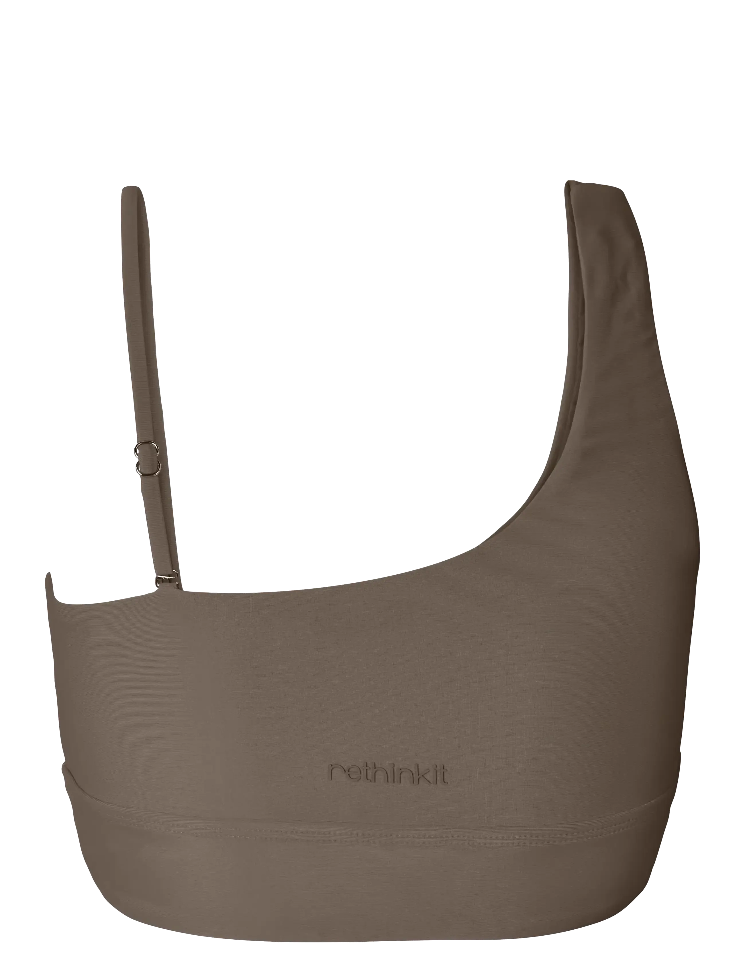 Rethinkit Studios - Bikini Top One Shoulder Bay - bikinit - walnut - 2
