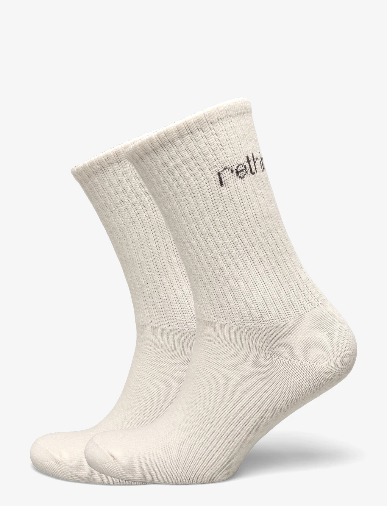 Rethinkit - Rethinkit Crew Sock 2 Pack - laveste priser - off white - 0