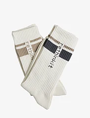Rethinkit - Rethinkit Striped Crew Sock 2 Pack - mažiausios kainos - ink mocha - 2