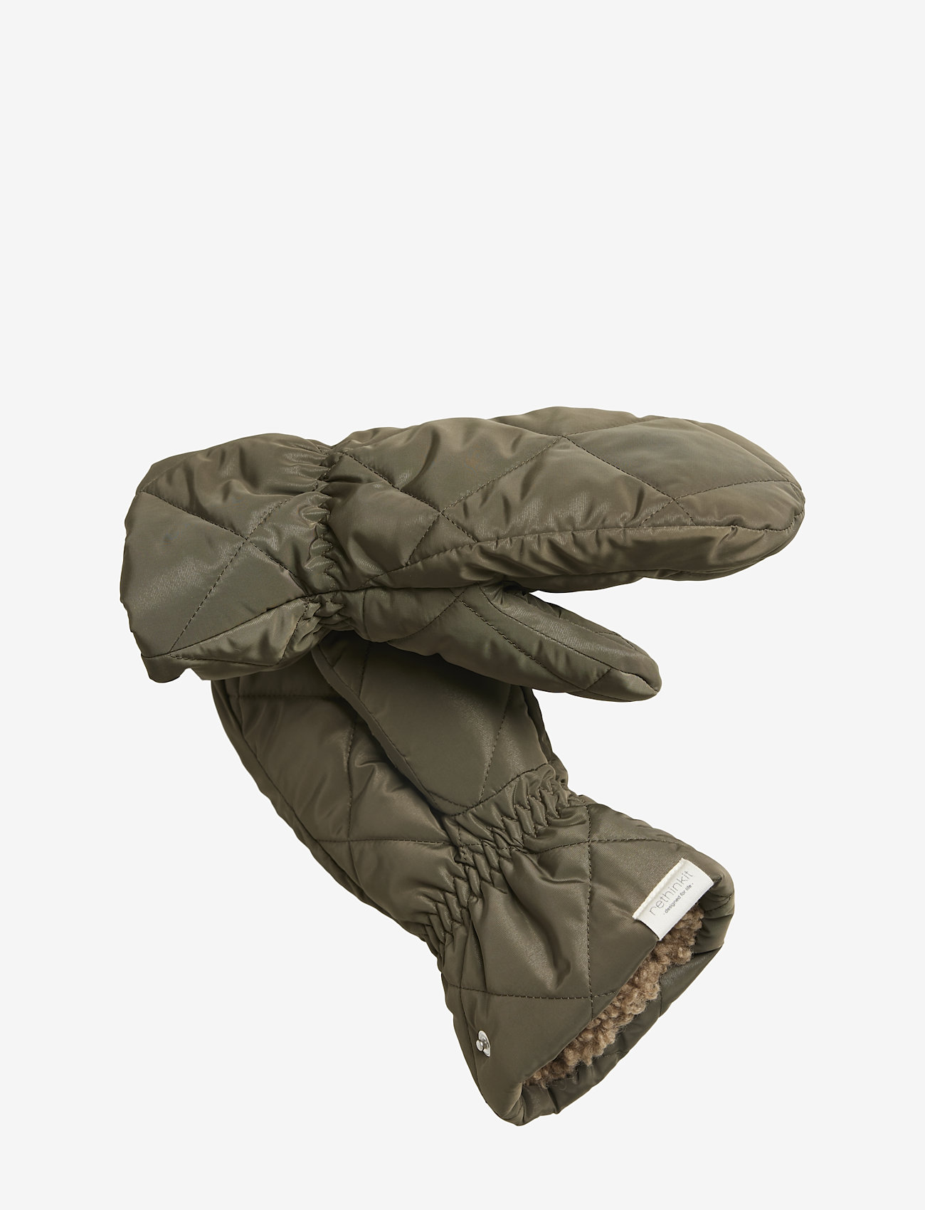 Rethinkit - Quilted Gloves COUNTRY - green turtle - 0