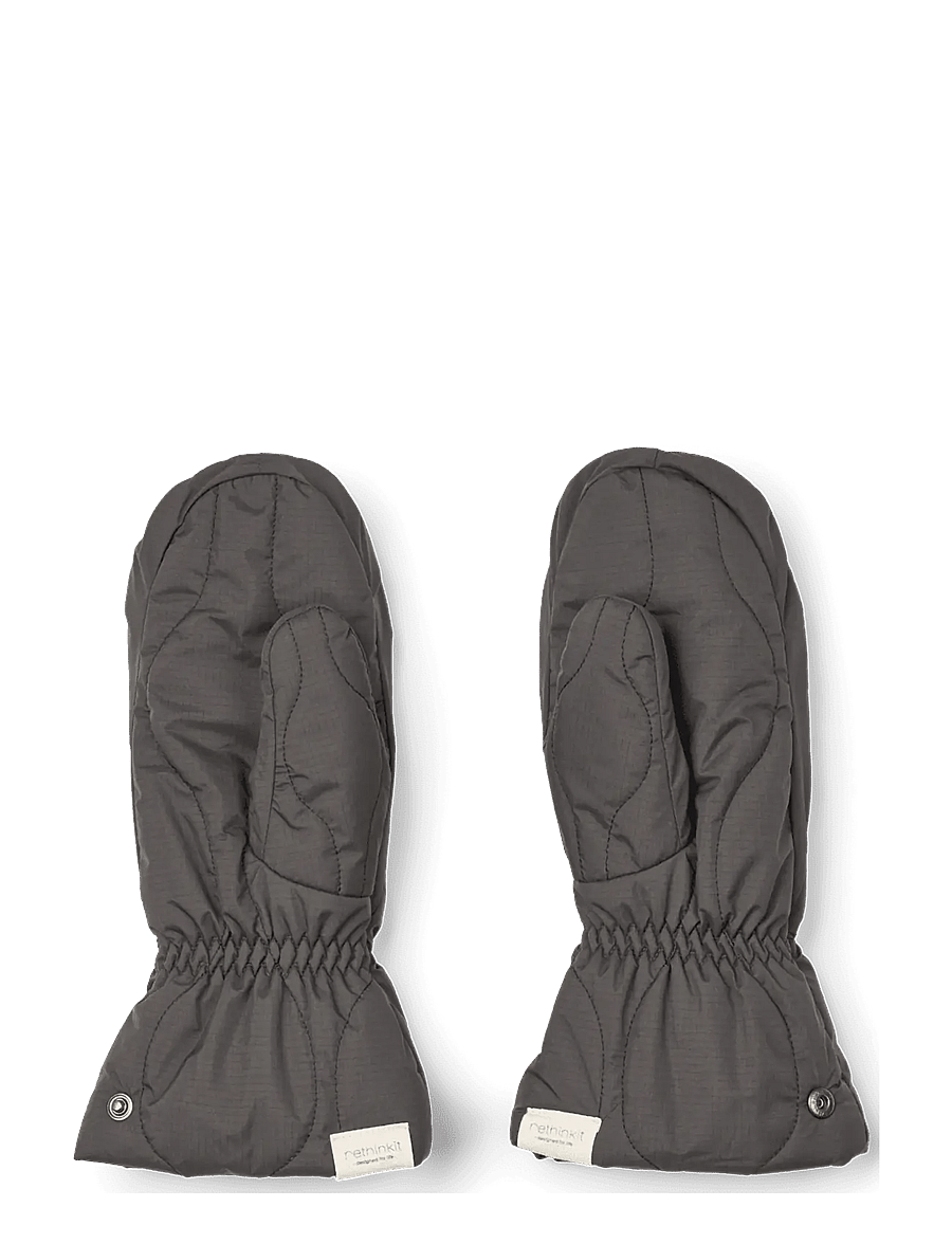 Rethinkit Studios - Quilted Mittens Field Country - almost black - 1