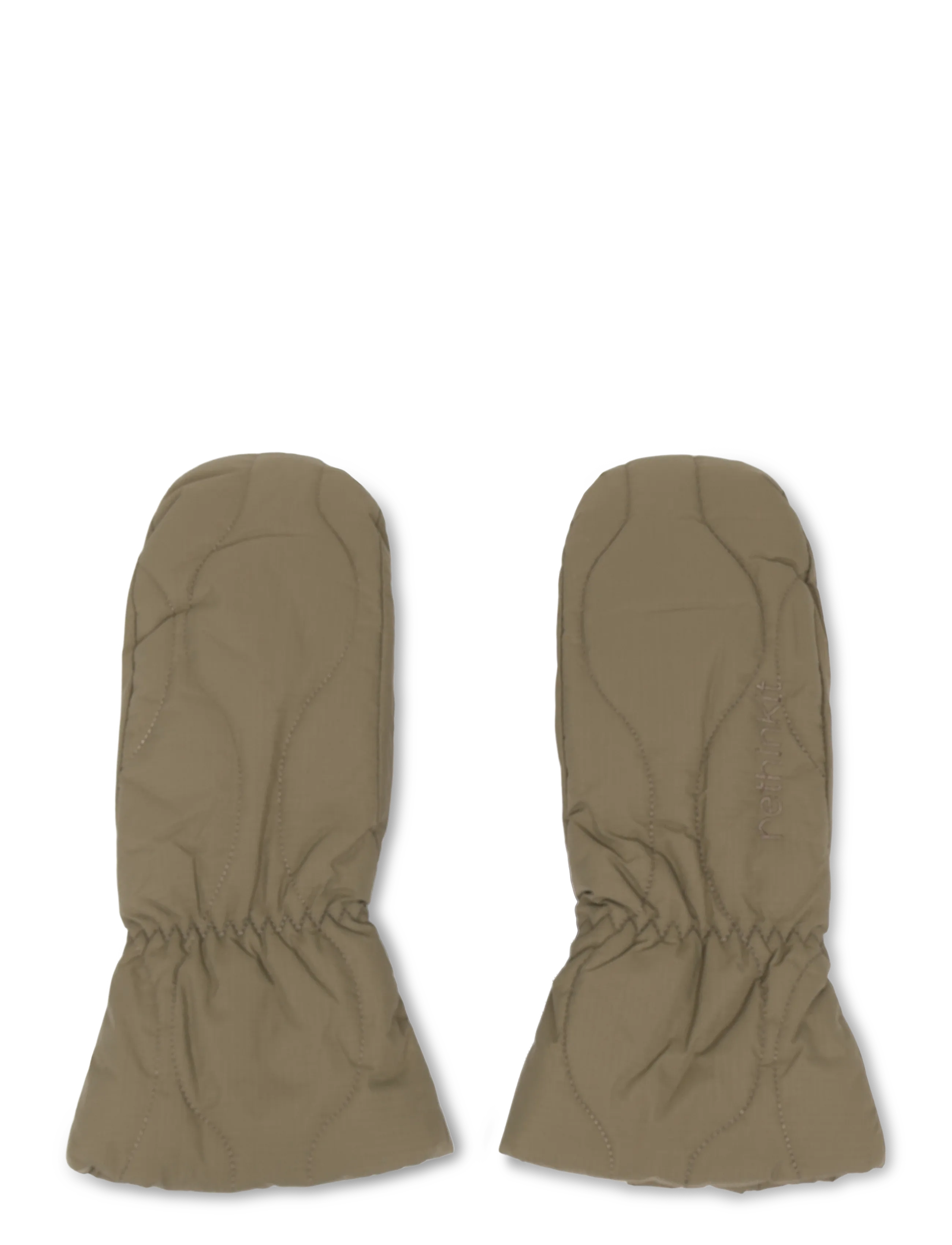 Rethinkit Studios Quilted Mittens Field Country - Accessories - DUST GREEN / khaki/green