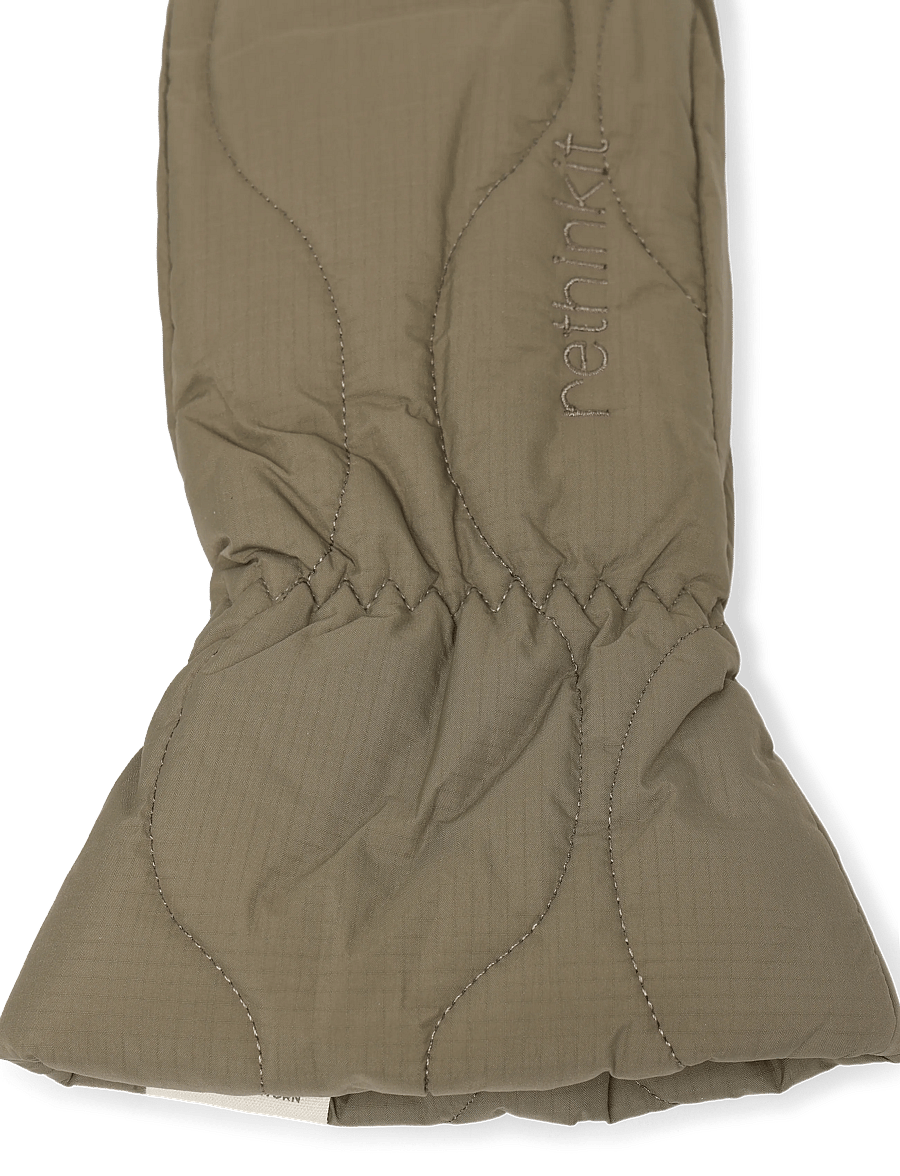 Rethinkit Studios - Quilted Mittens Field Country - luffer - dust green - 2