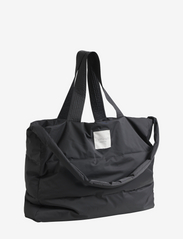 Puffer Shopper Bag - ALMOST BLACK