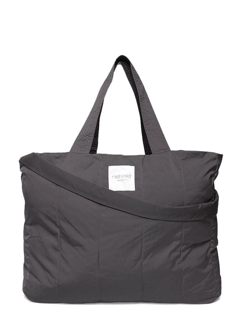 Rethinkit Studios - Shopper Tote Bag Shelter - tote bags - almost black - 1