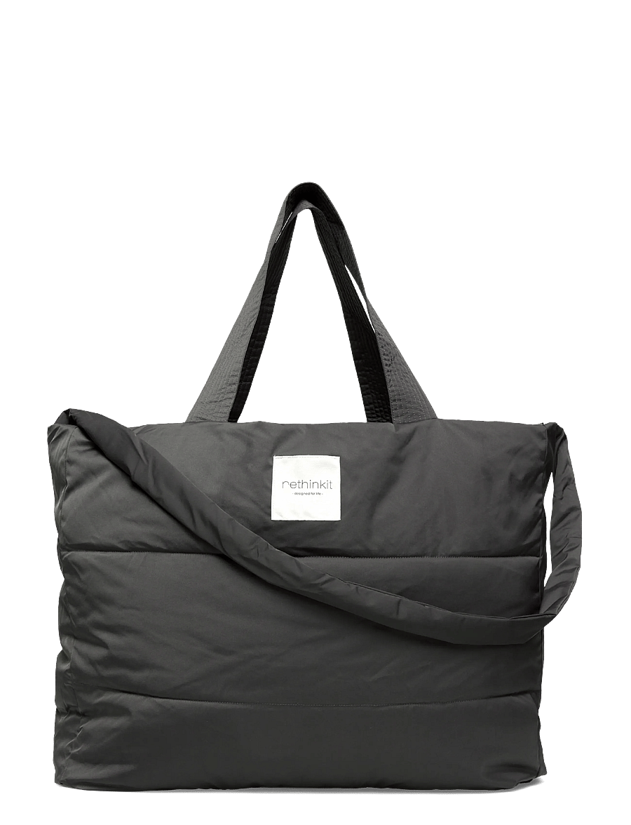 Rethinkit Studios - Shopper Tote Bag Shelter - tote bags - almost black - 1