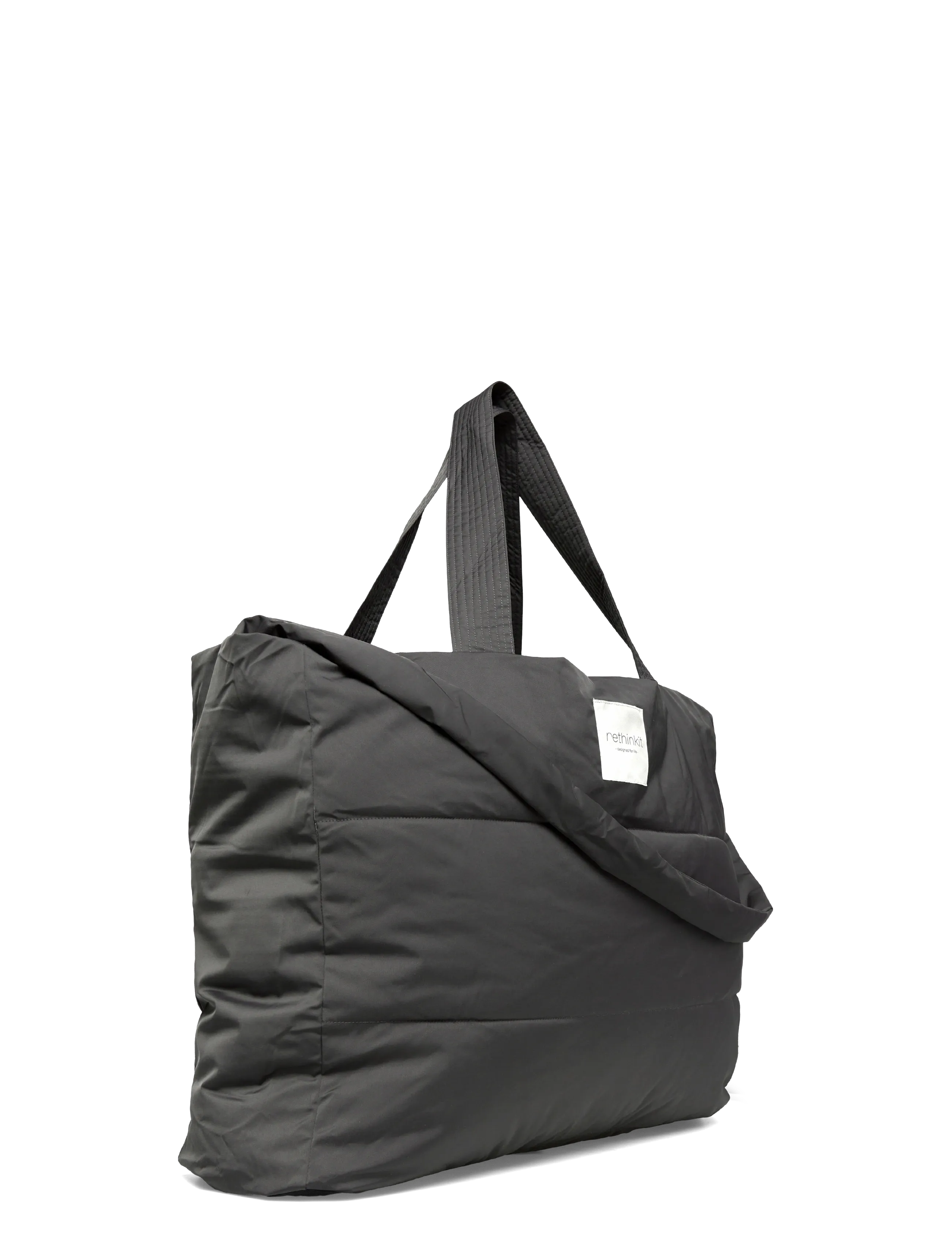 Rethinkit Studios - Shopper Tote Bag Shelter - sport - almost black - 3