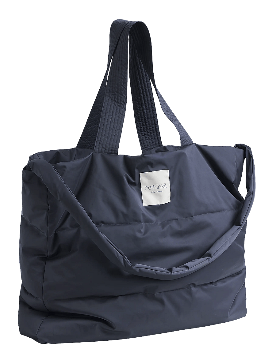 Rethinkit Studios - Shopper Tote Bag Shelter - tragetaschen - blue midnight - 0