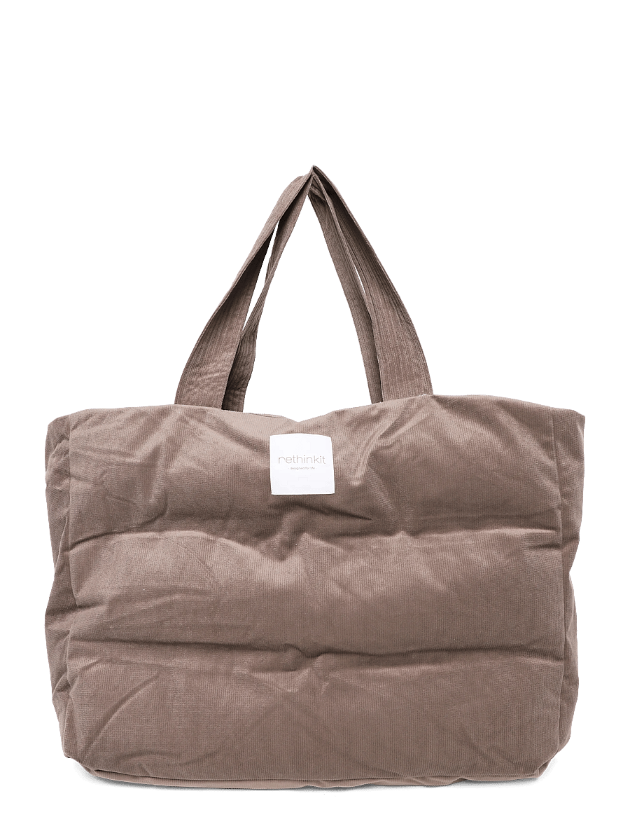 Rethinkit Studios - Shopper Tote Bag Cord - totes - dark rock - 1