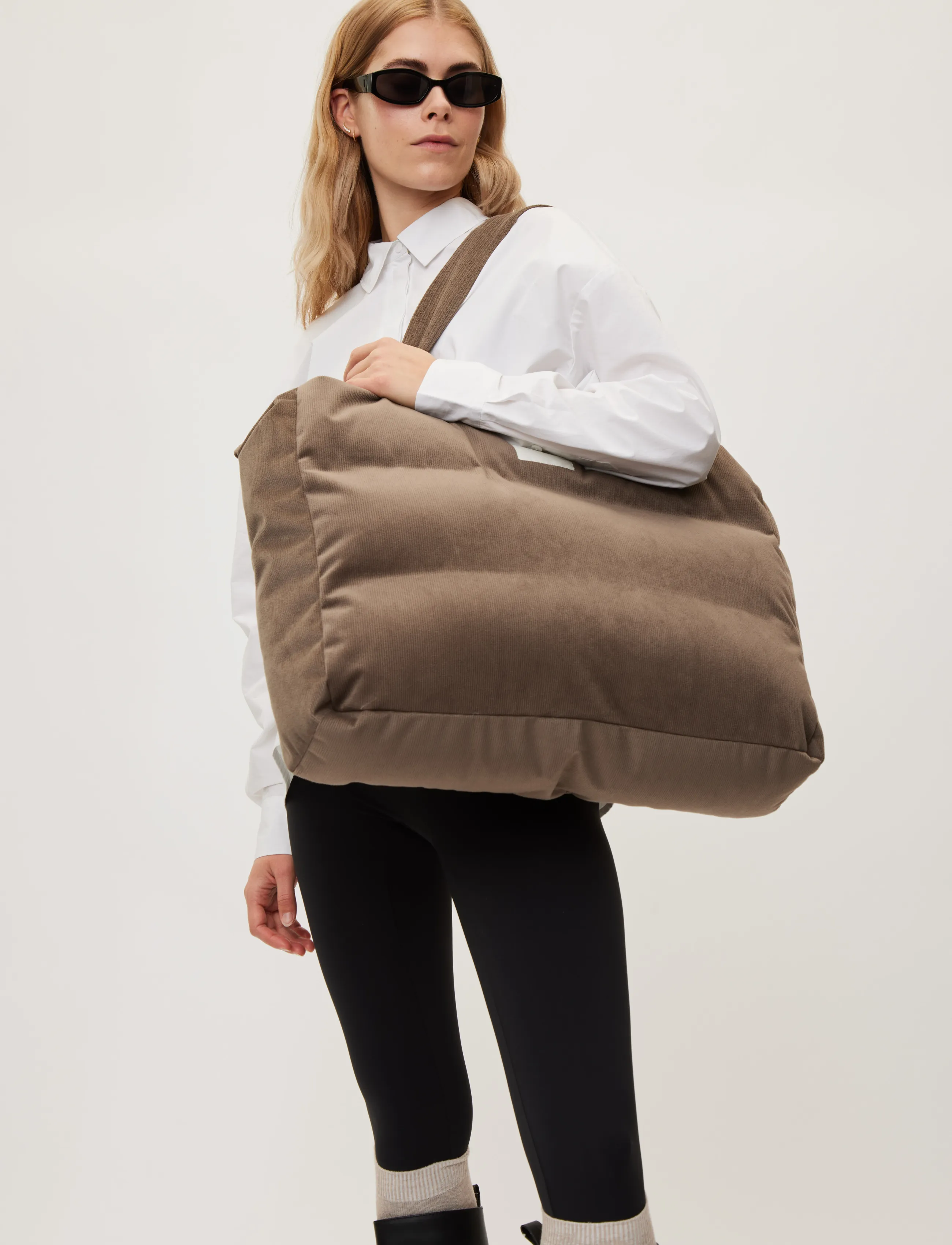 Rethinkit Studios - Shopper Tote Bag Cord - totes - dark rock - 3