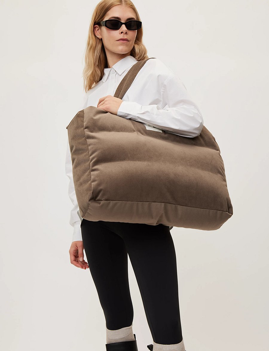 Rethinkit Studios - Shopper Tote Bag Cord - totes - dark rock - 3