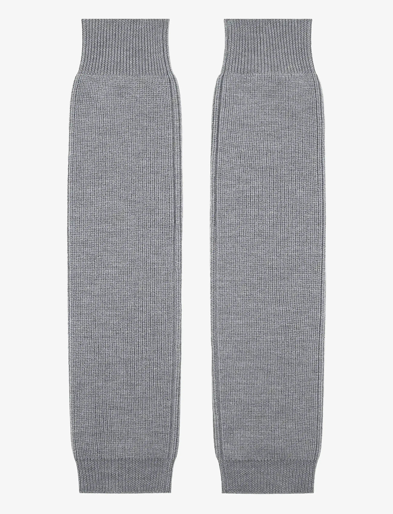 Rethinkit Studios - Wool Leg Warmers Keep Me - light melange grey - 0