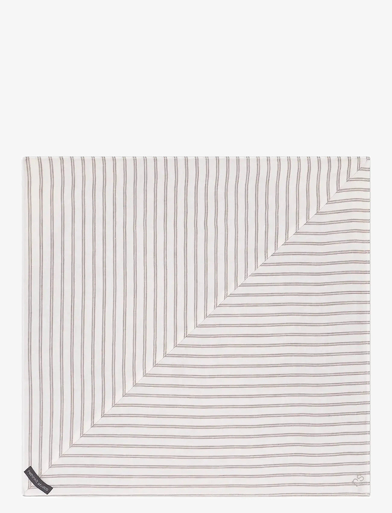 Rethinkit Studios - Striped scarf PJ - laveste priser - warm grey stripe - 1