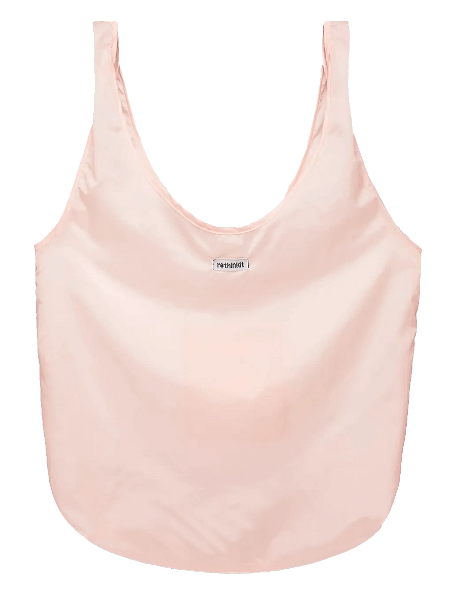 Rethinkit Studios - Shopping Bag See Trough - tragetaschen - transparent peach - 0