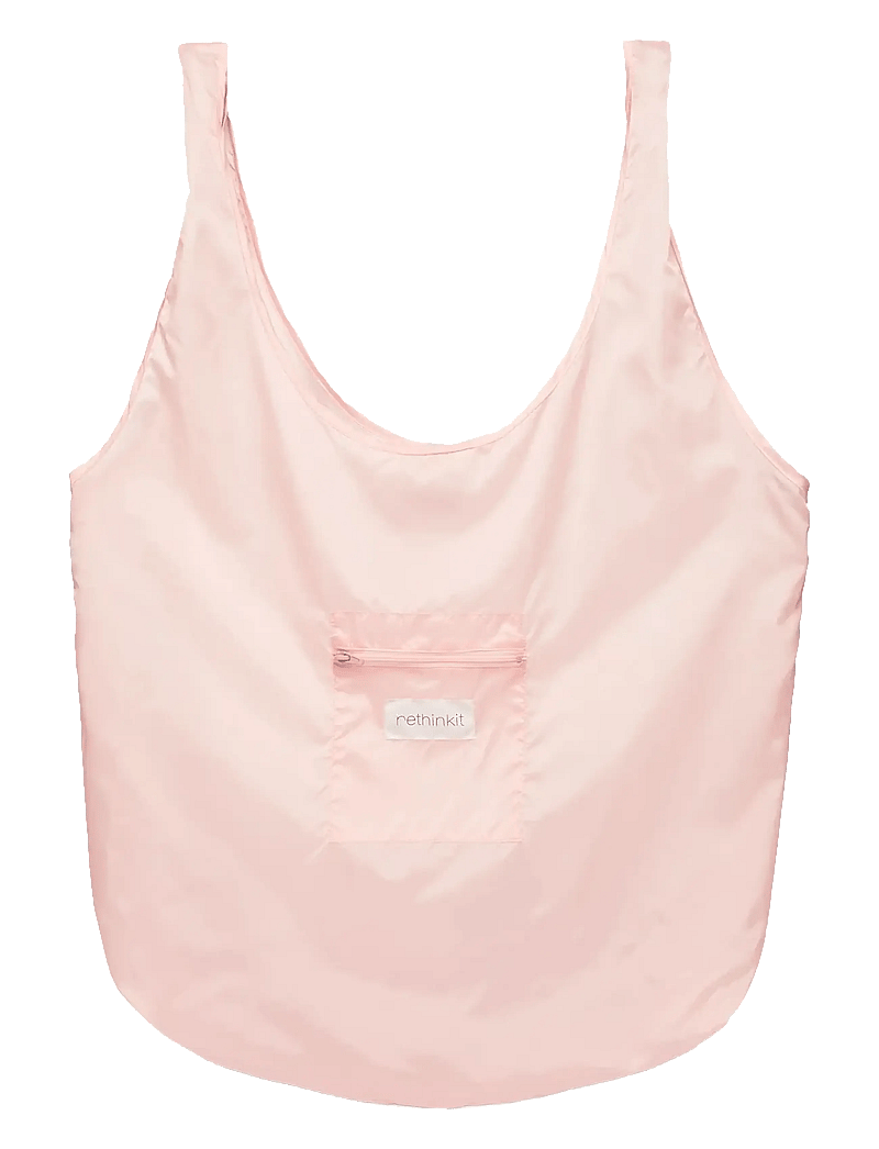 Rethinkit Studios - Shopping Bag See Trough - pirkinių rankinės - transparent peach - 1