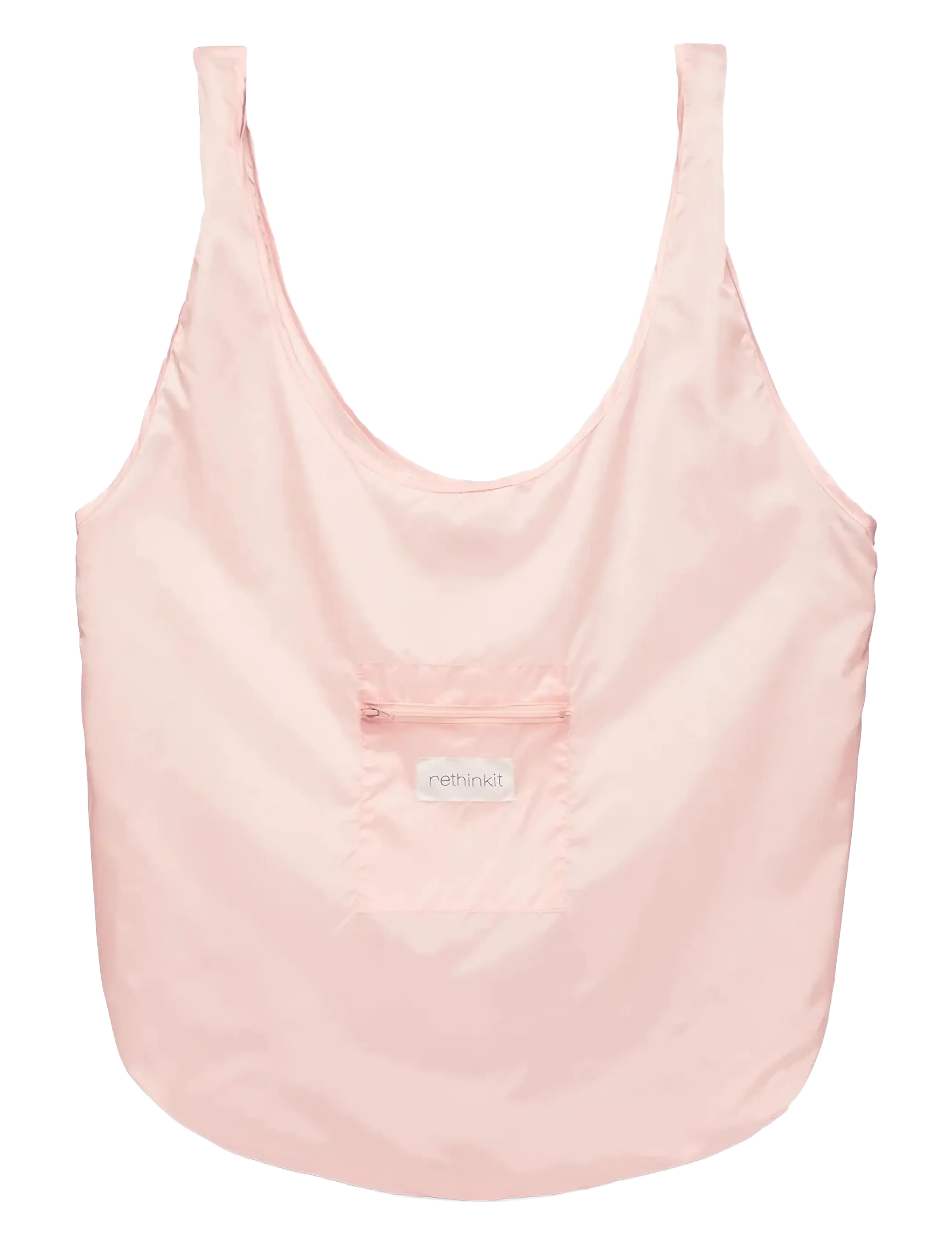 Rethinkit Studios - Shopping Bag See Trough - tragetaschen - transparent peach - 1