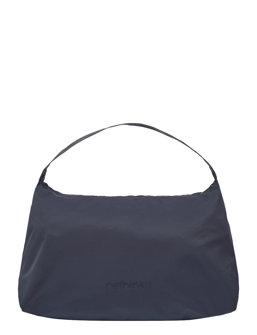Rethinkit Studios - Triangle Tote Bag Cloud - tote bags - dark navy - 2