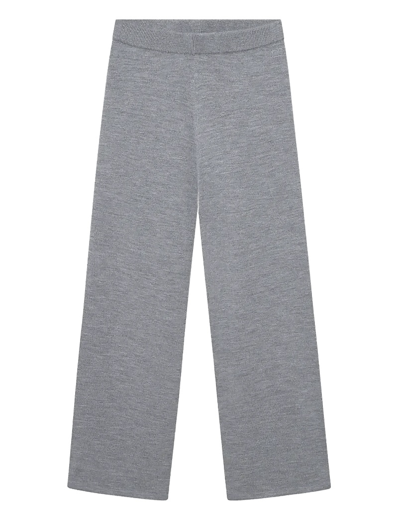 Rethinkit Studios - Wool Pants Keep Me - joggingbukser - light melange grey - 1