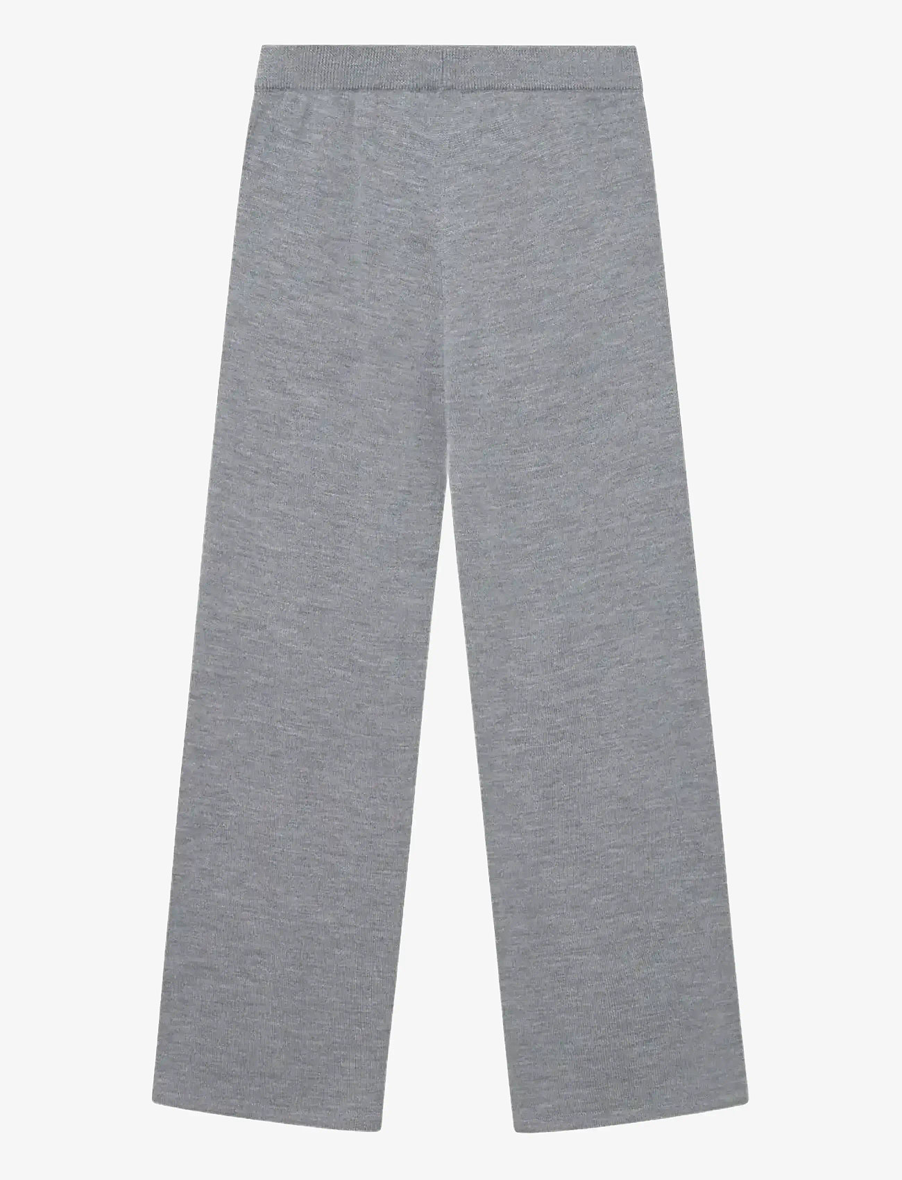 Rethinkit Studios - Wool Pants Keep Me - joggingbukser - light melange grey - 2