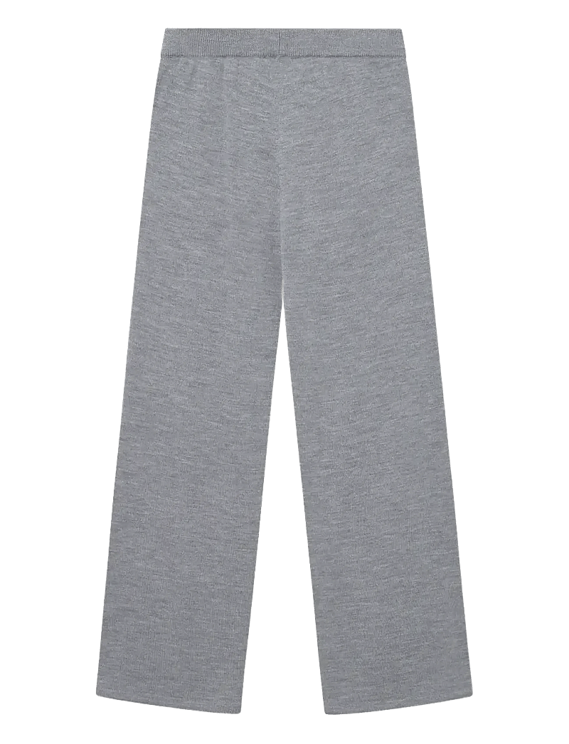 Rethinkit Studios - Wool Pants Keep Me - joggingbukser - light melange grey - 2