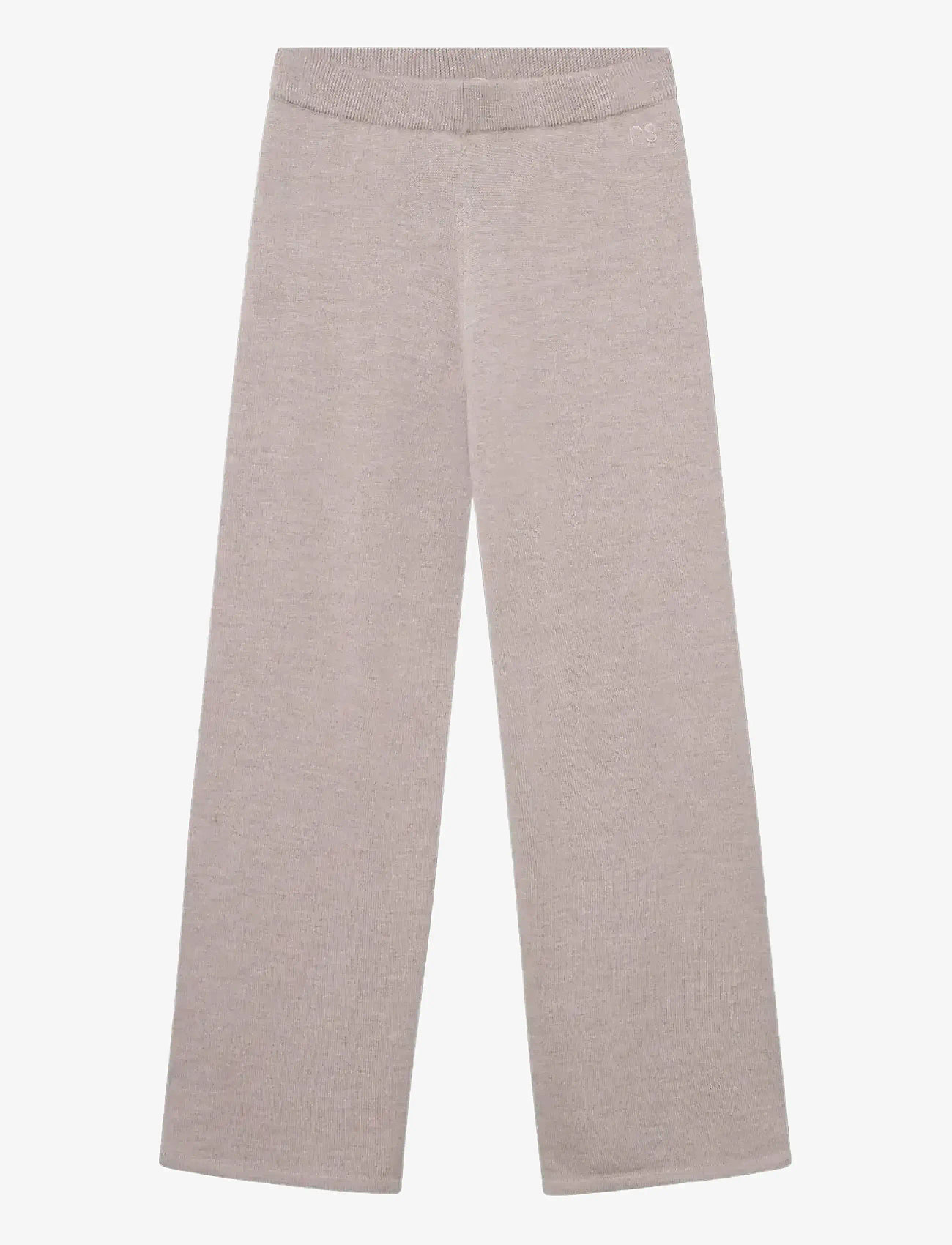 Rethinkit Studios - Wool Pants Keep Me - sweatpants - warm sand melange - 0