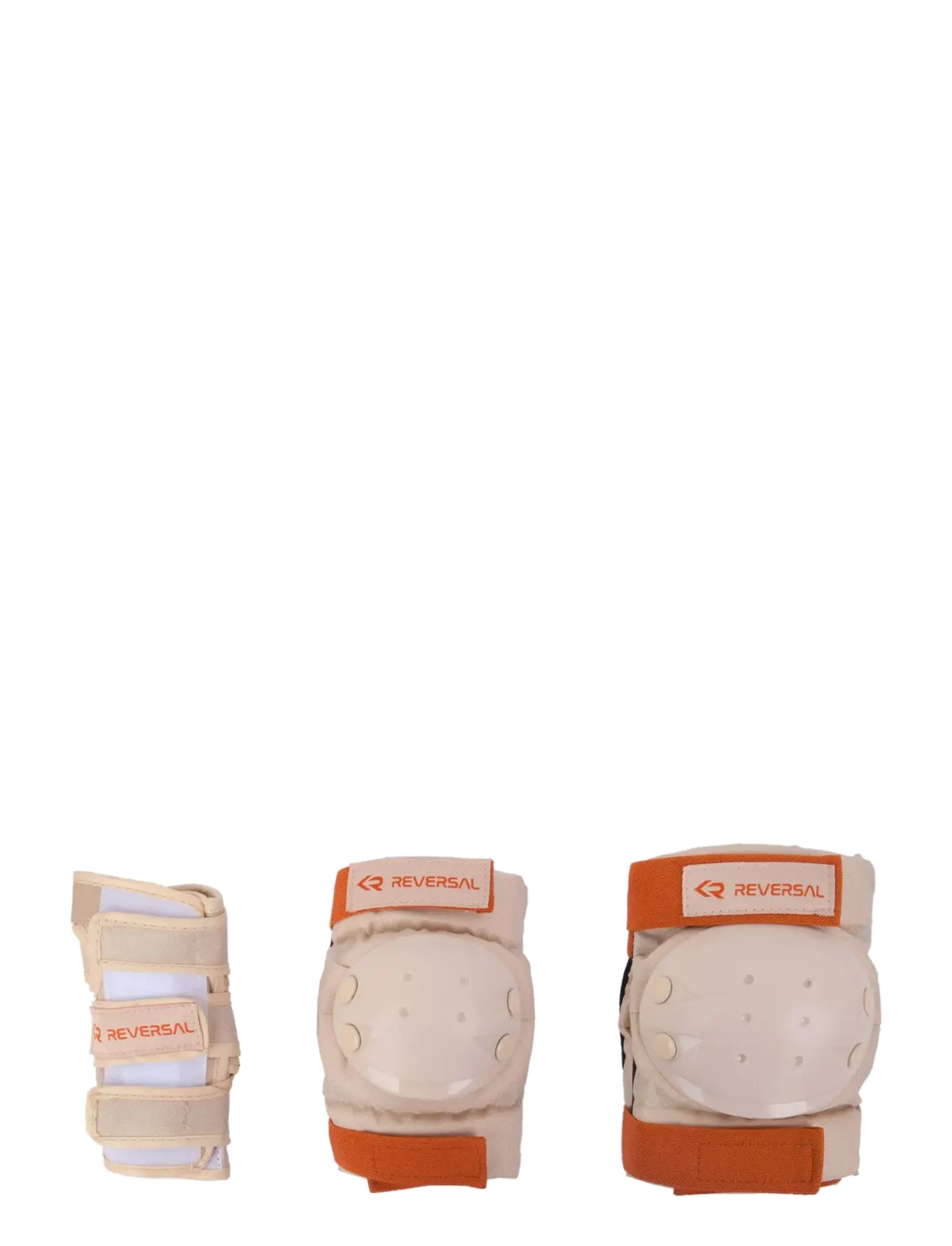 Reversal Beskyttelsessæt Børn 3-Pak, Børn, Helmets & Protection, Beige, Str: 3-7Y
