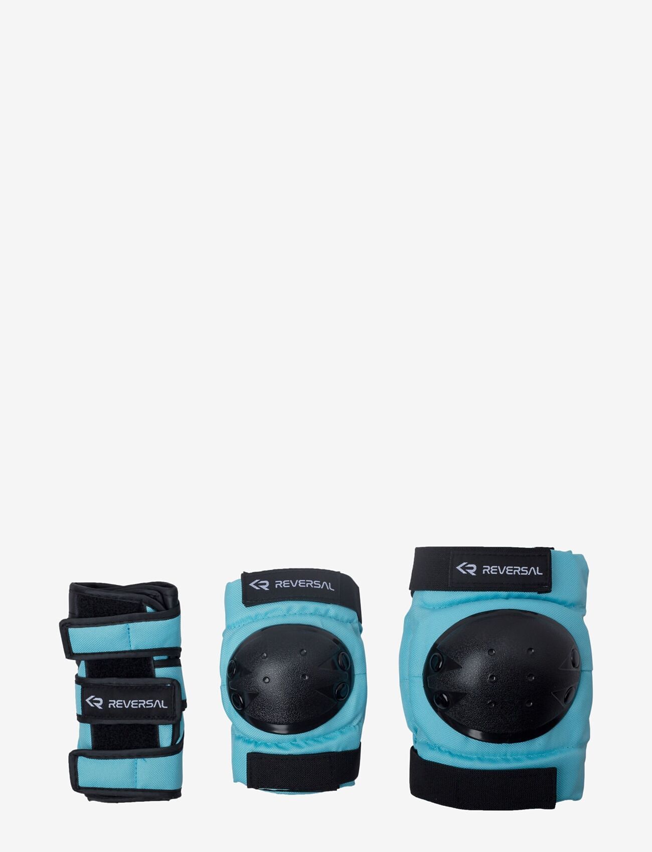Reversal - Reversal Junior Protective Gear Set 3-Pack - hjälmar och skydd - blue - 0