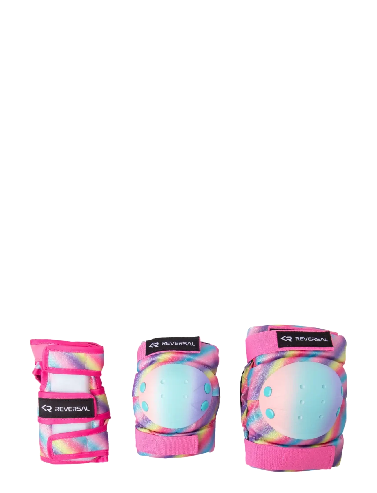 Reversal Junior Protective Gear Set 3-Pack, 3-7Y, Outdoor Spielzeug, Rosa - Helmets & Protection, Kinder