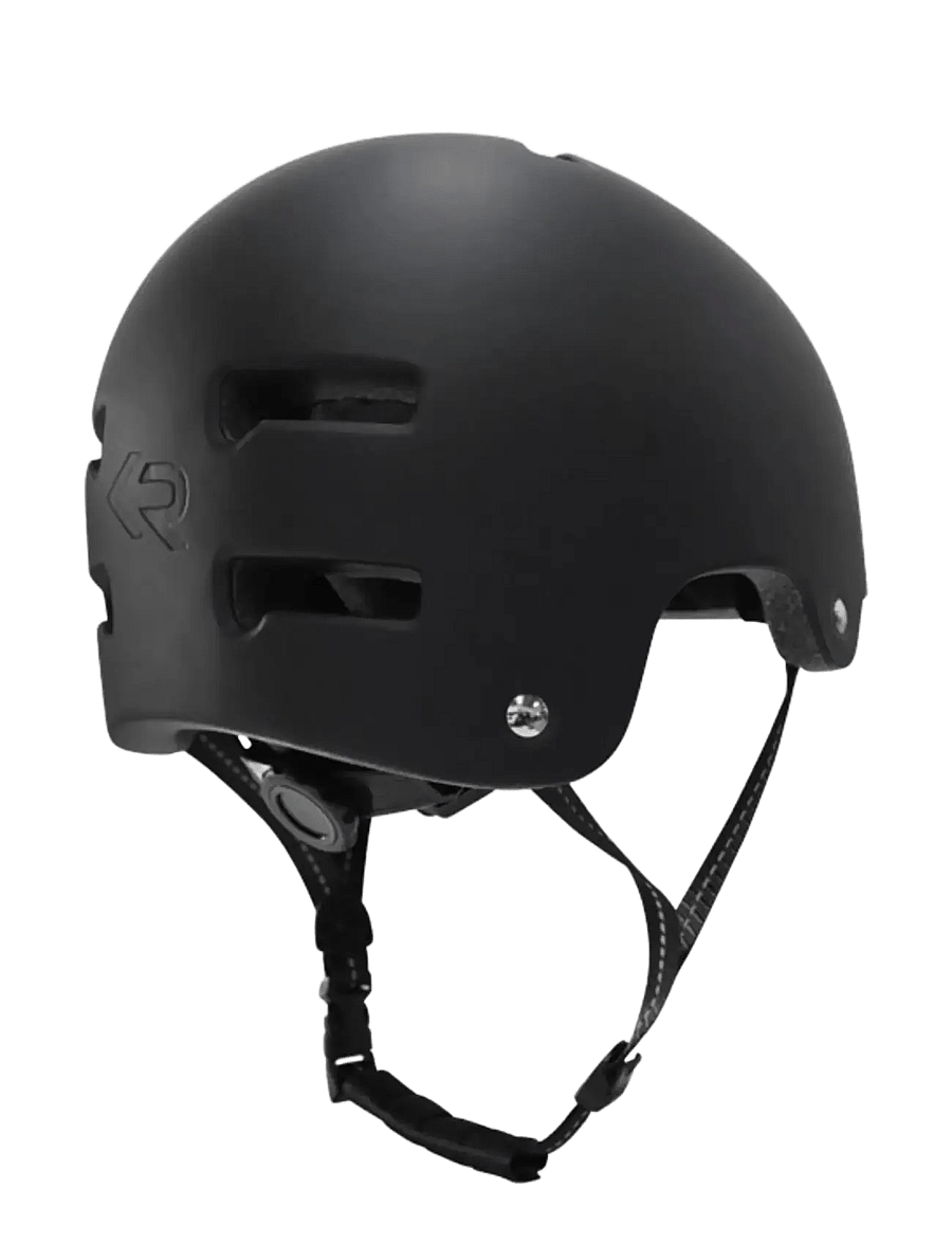 Reversal - Reversal LUX Adjustable Skate Helmet - helme & schutzausrüstung - black - 3