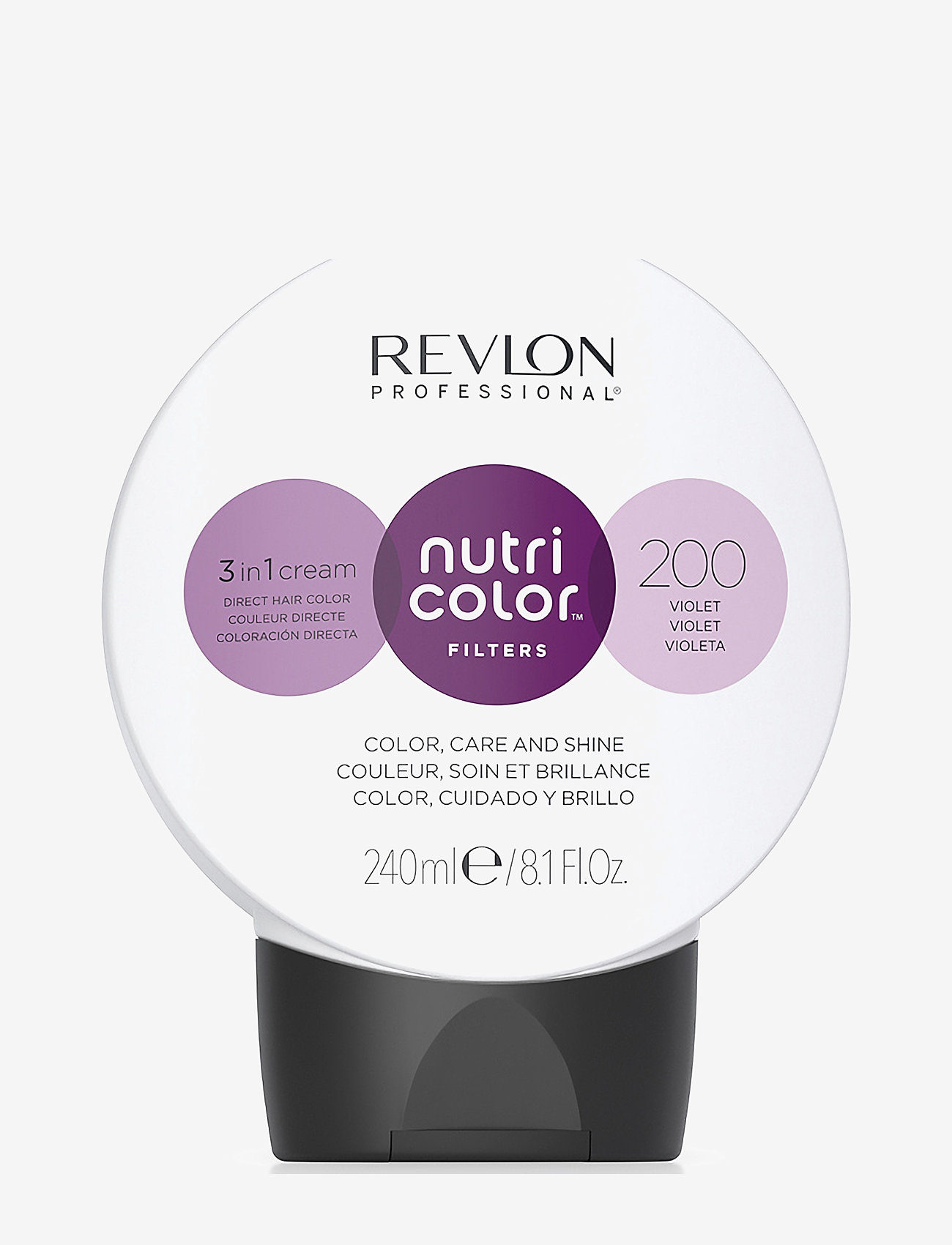 Revlon Professional - NUTRI COLOR FILTERS 240ML 200 - farveindpakning - 200 - 0