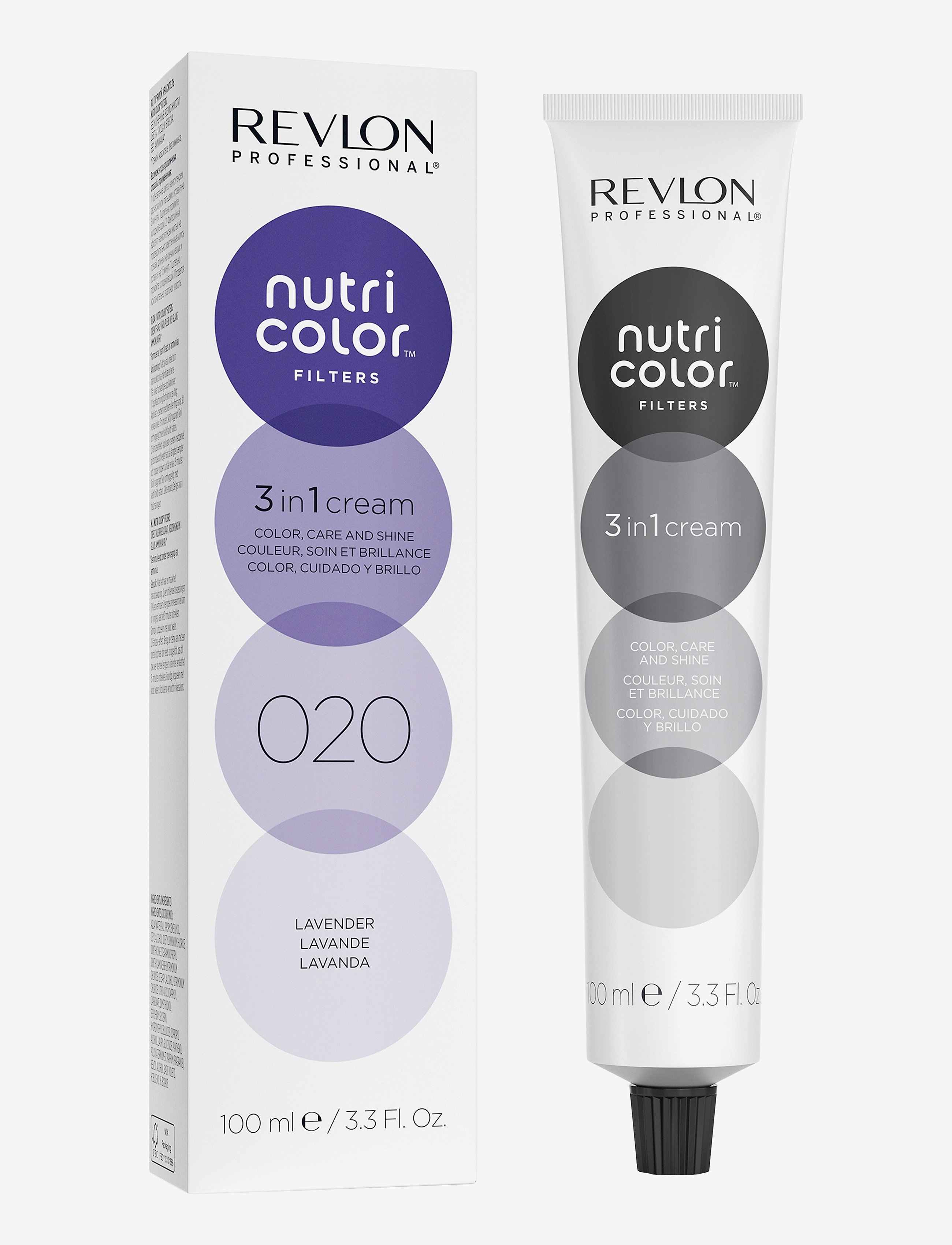 Revlon Professional Nutri Color Filters 100Ml 020, Color Behandling, Nude, Str: 100ML